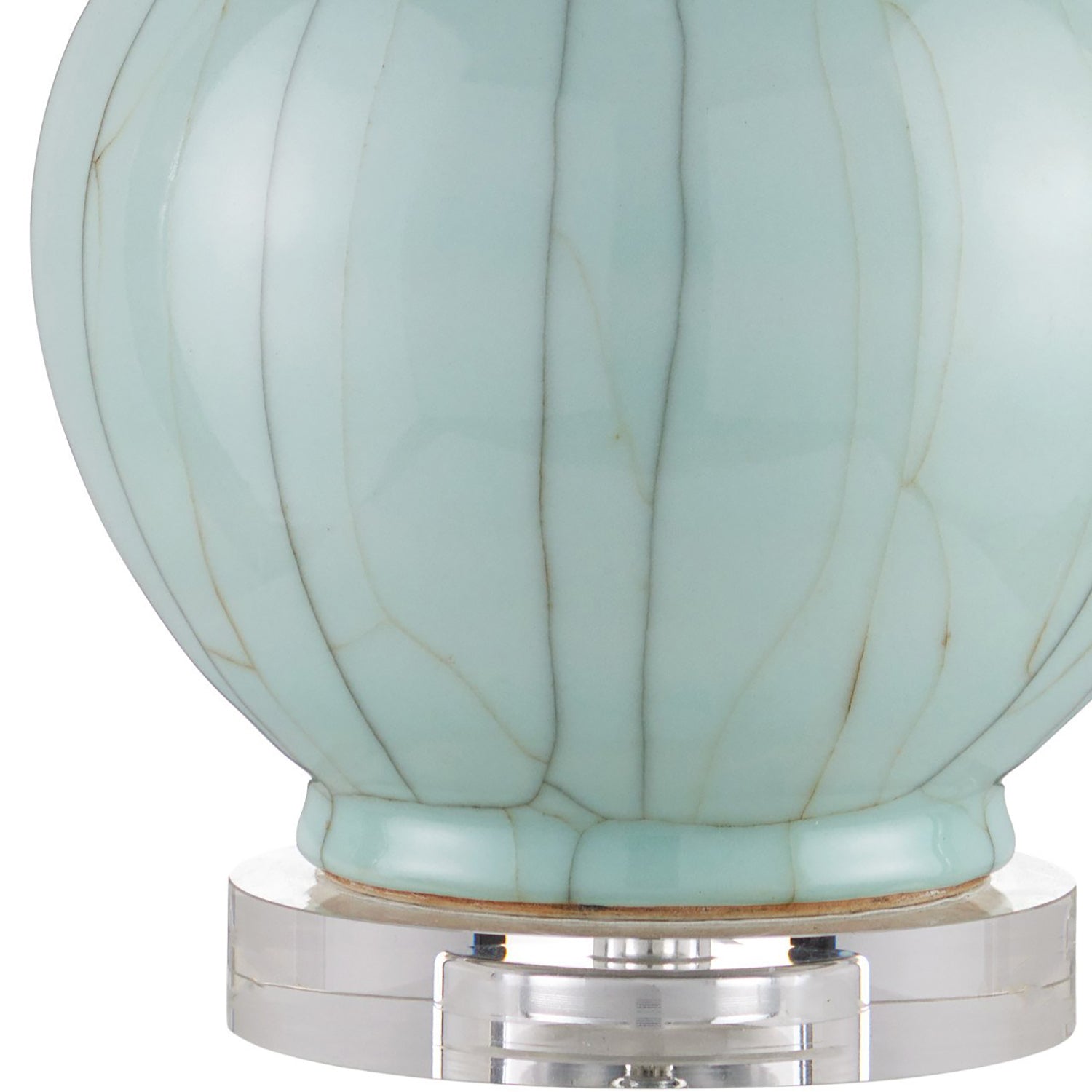 Currey & Co Celadon Crackle Table Lamp