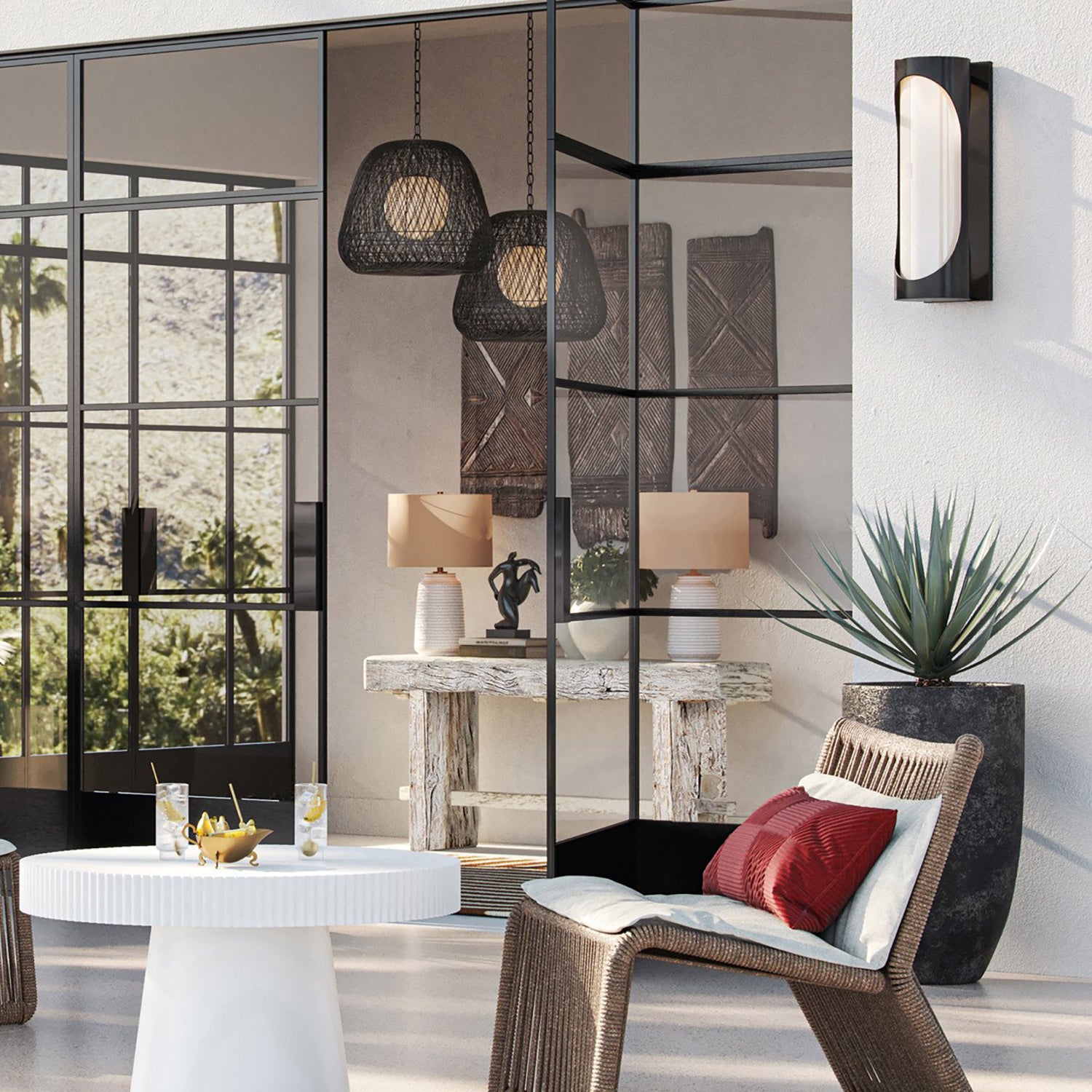 Currey & Co Owen Table Lamp