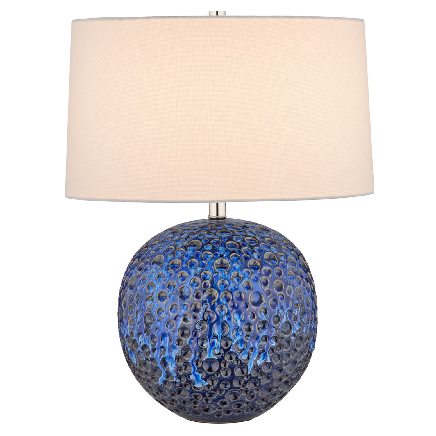 Currey & Co Mantilla Blue Table Lamp
