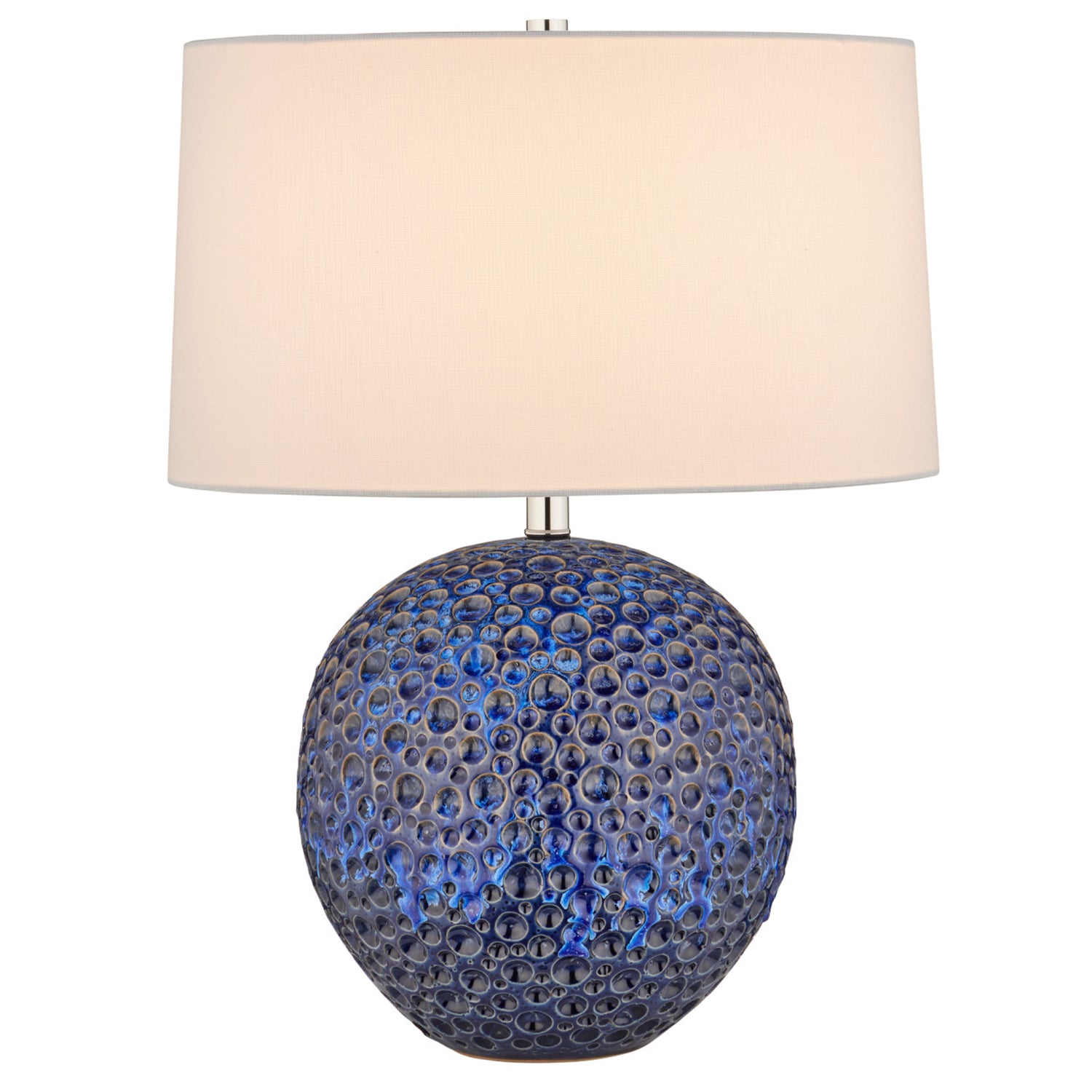 Currey & Co Mantilla Blue Table Lamp