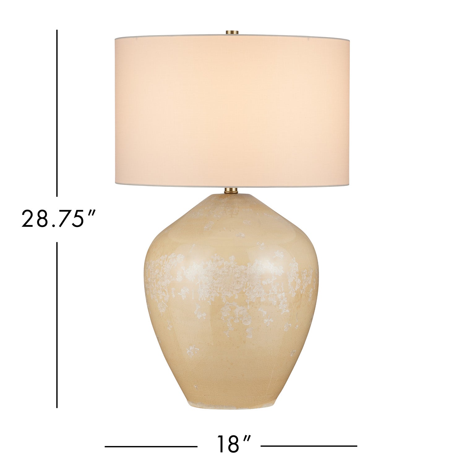 Currey & Co Eiderdown Table Lamp