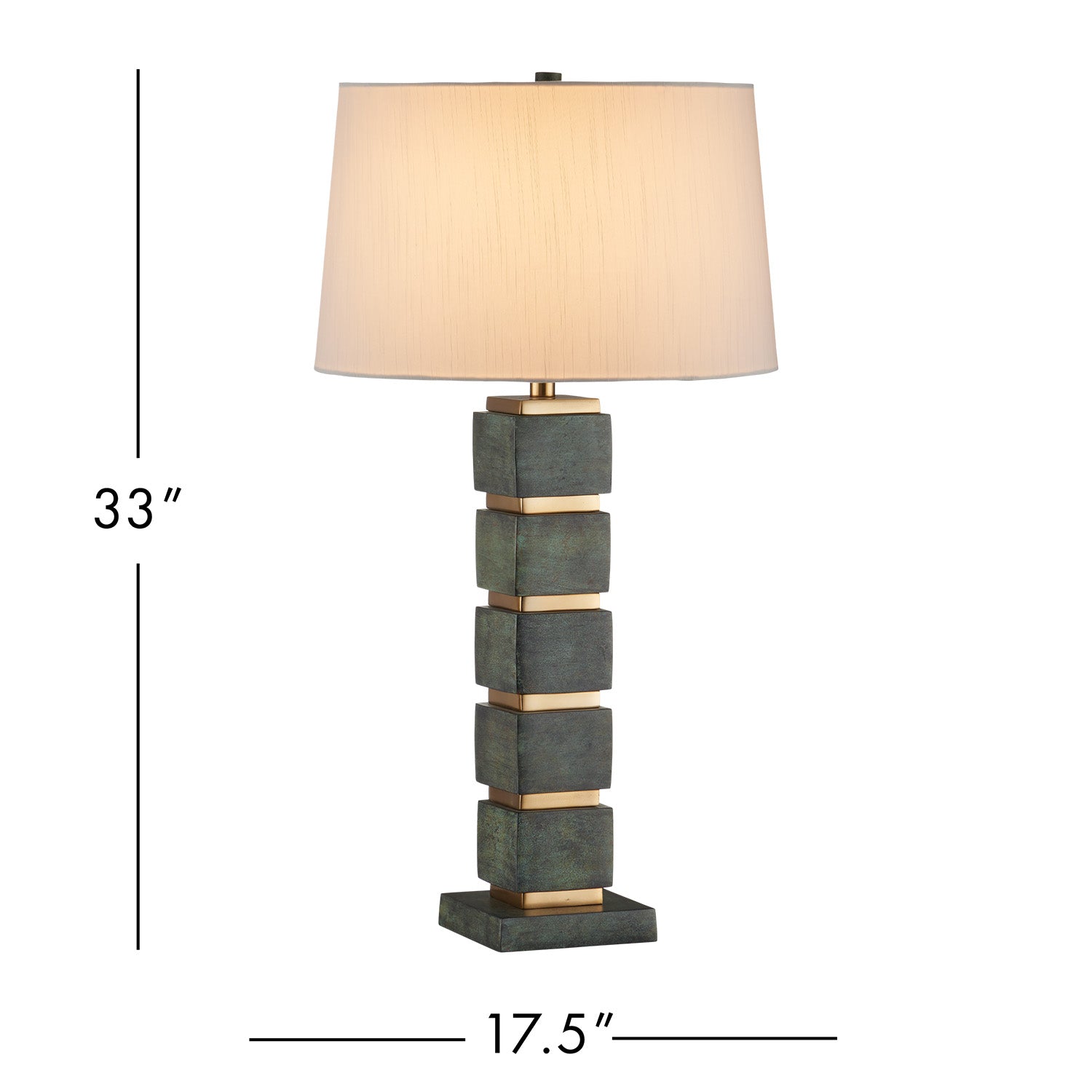 Currey & Co Tetra Table Lamp