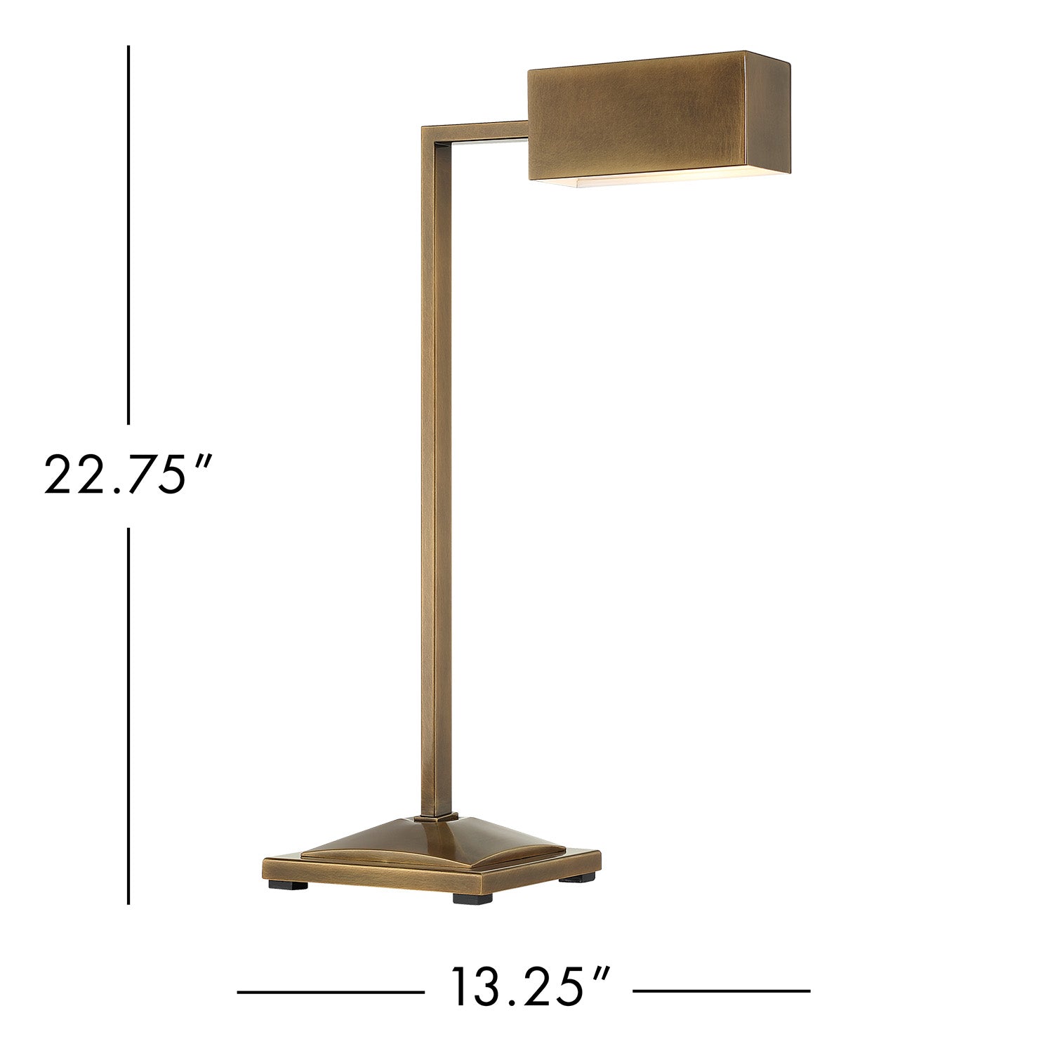 Currey & Co Ruxley Brass Table Lamp
