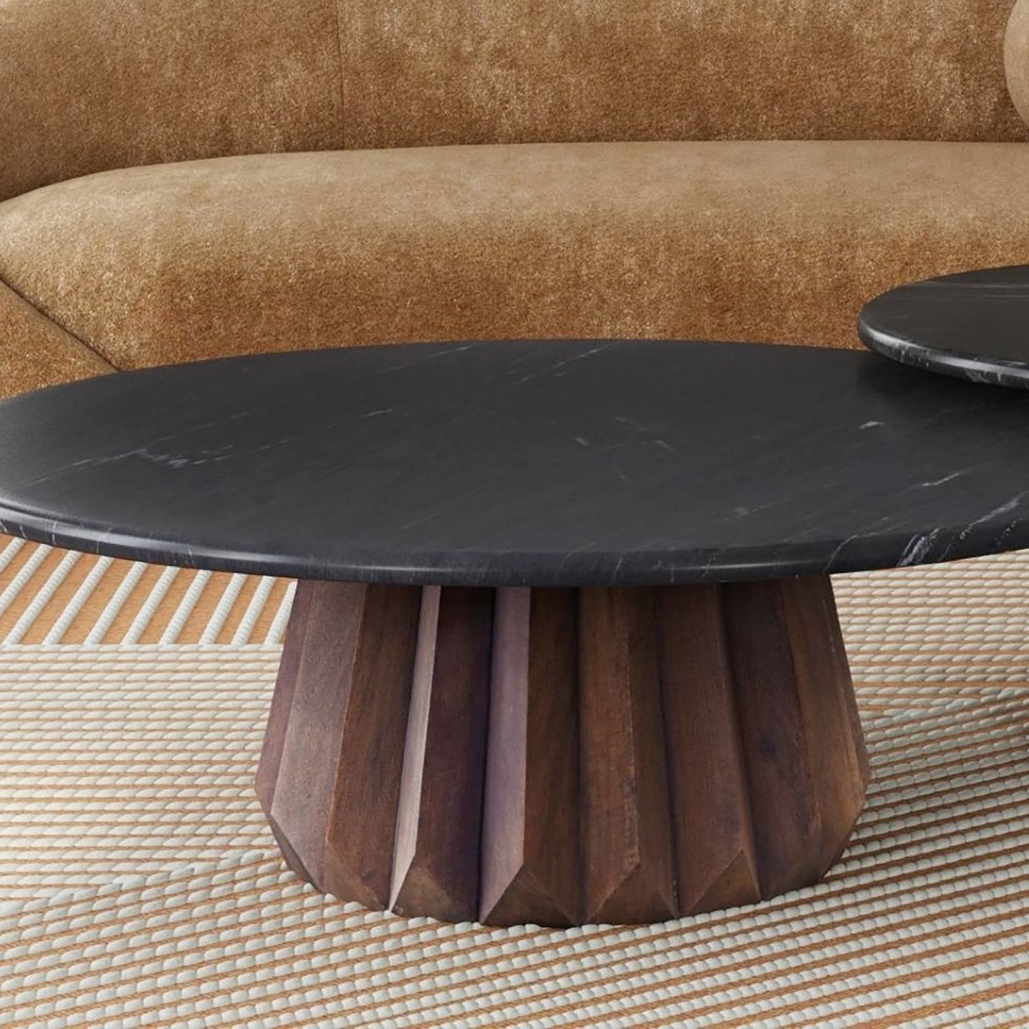 Bassett Mirror Jennings Nesting Large Cocktail Table