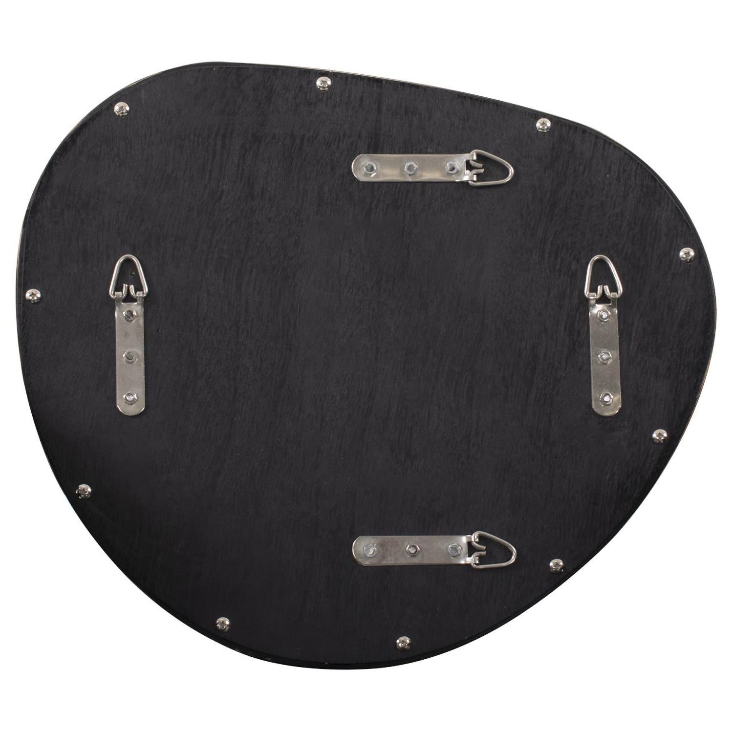 Dragmar Asymmetrical Wood Wall Mirror