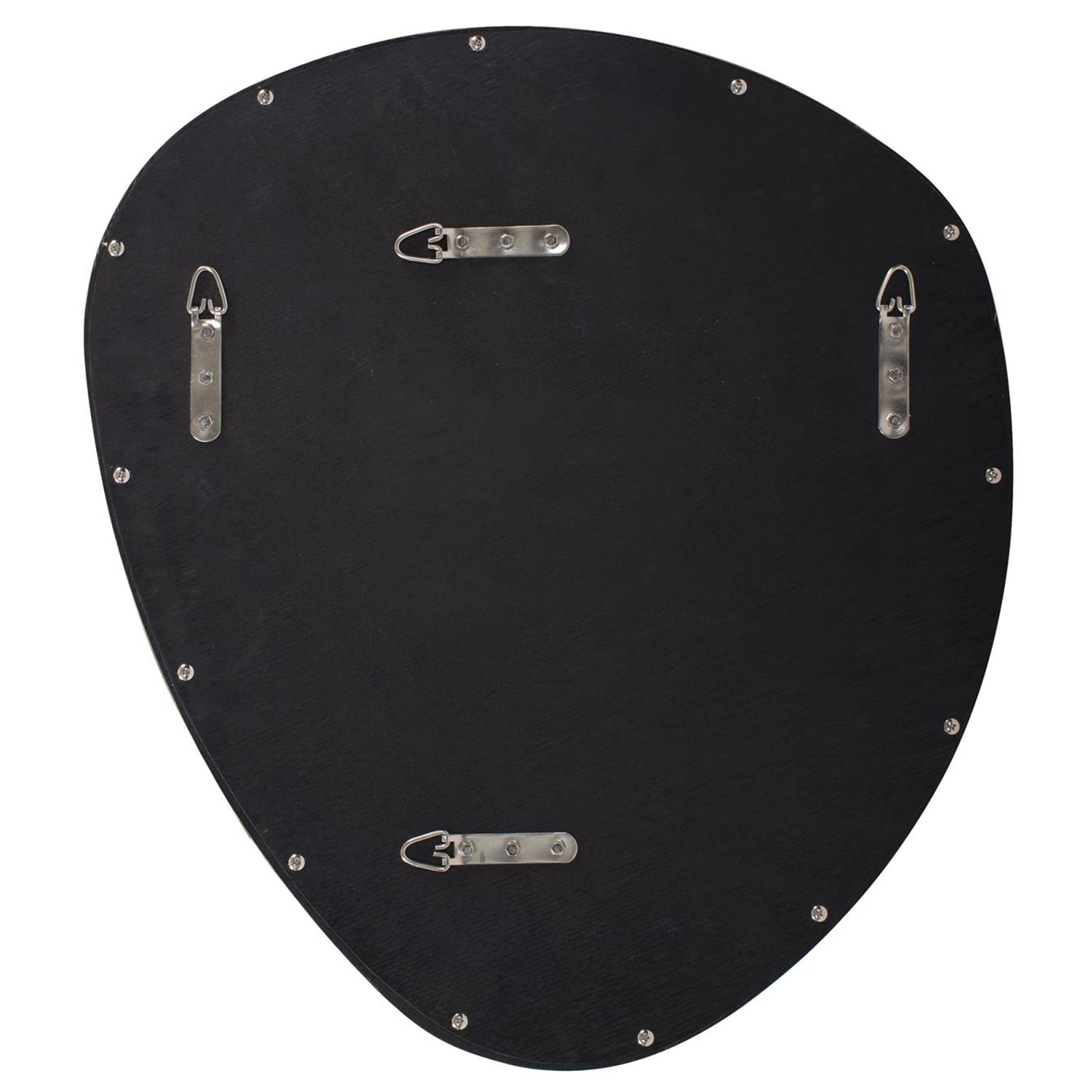 Dragmar Asymmetrical Wood Wall Mirror