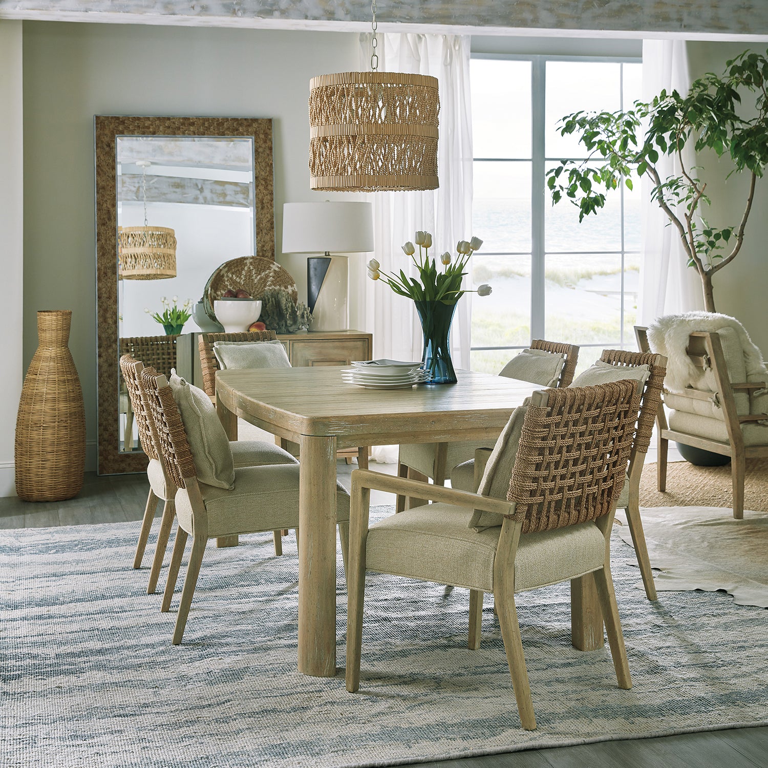 Hooker Furniture Surfrider Casual Rectangle Dining Table