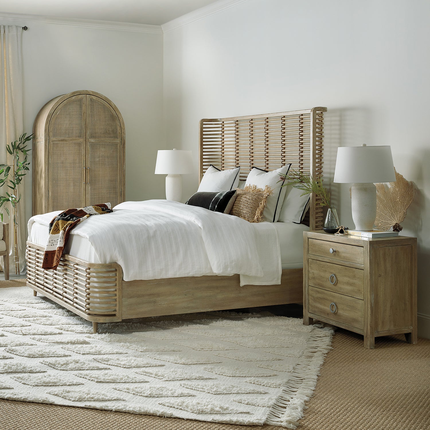 Hooker Furniture Surfrider Three-Drawer Nightstand