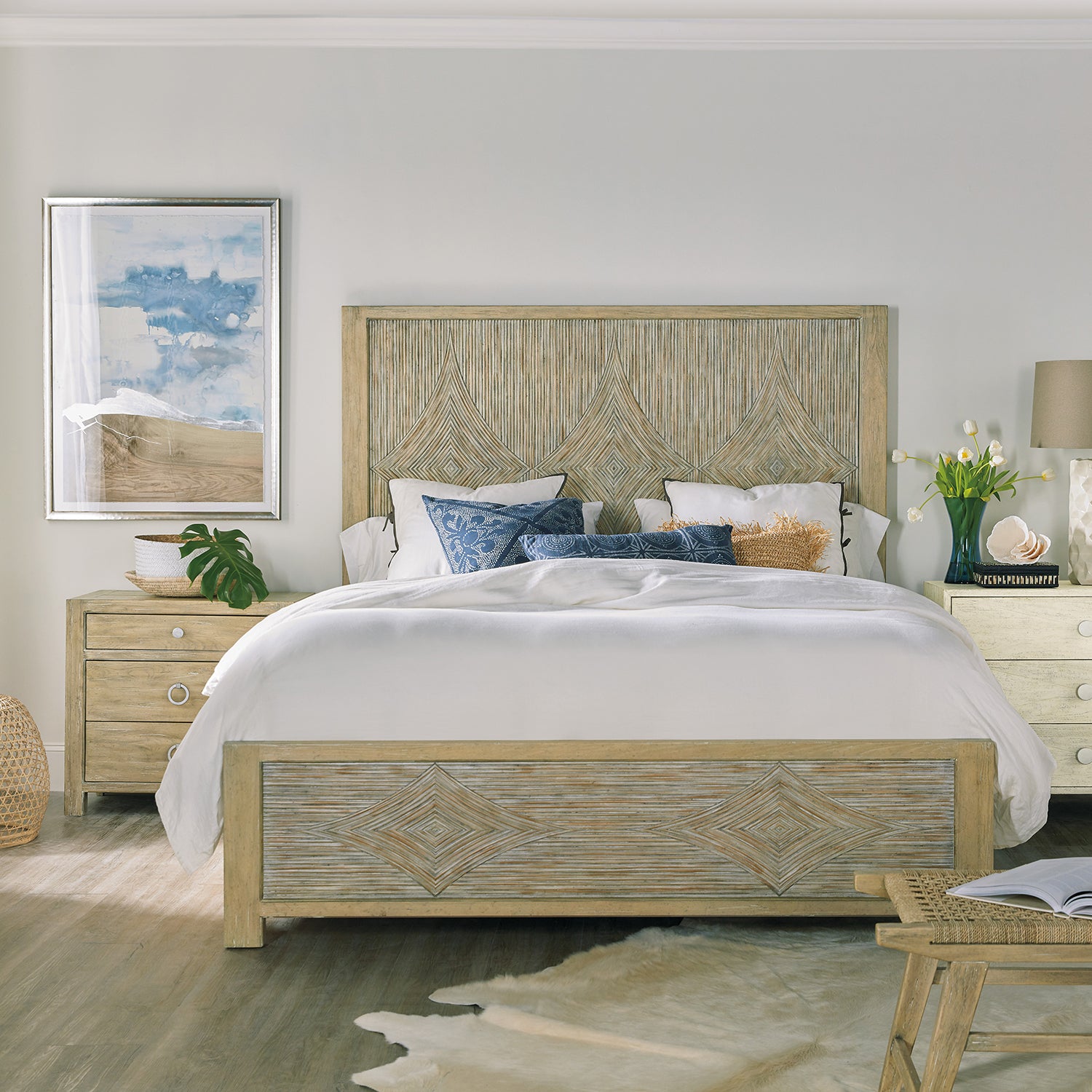 Hooker Furniture Surfrider Three-Drawer Nightstand