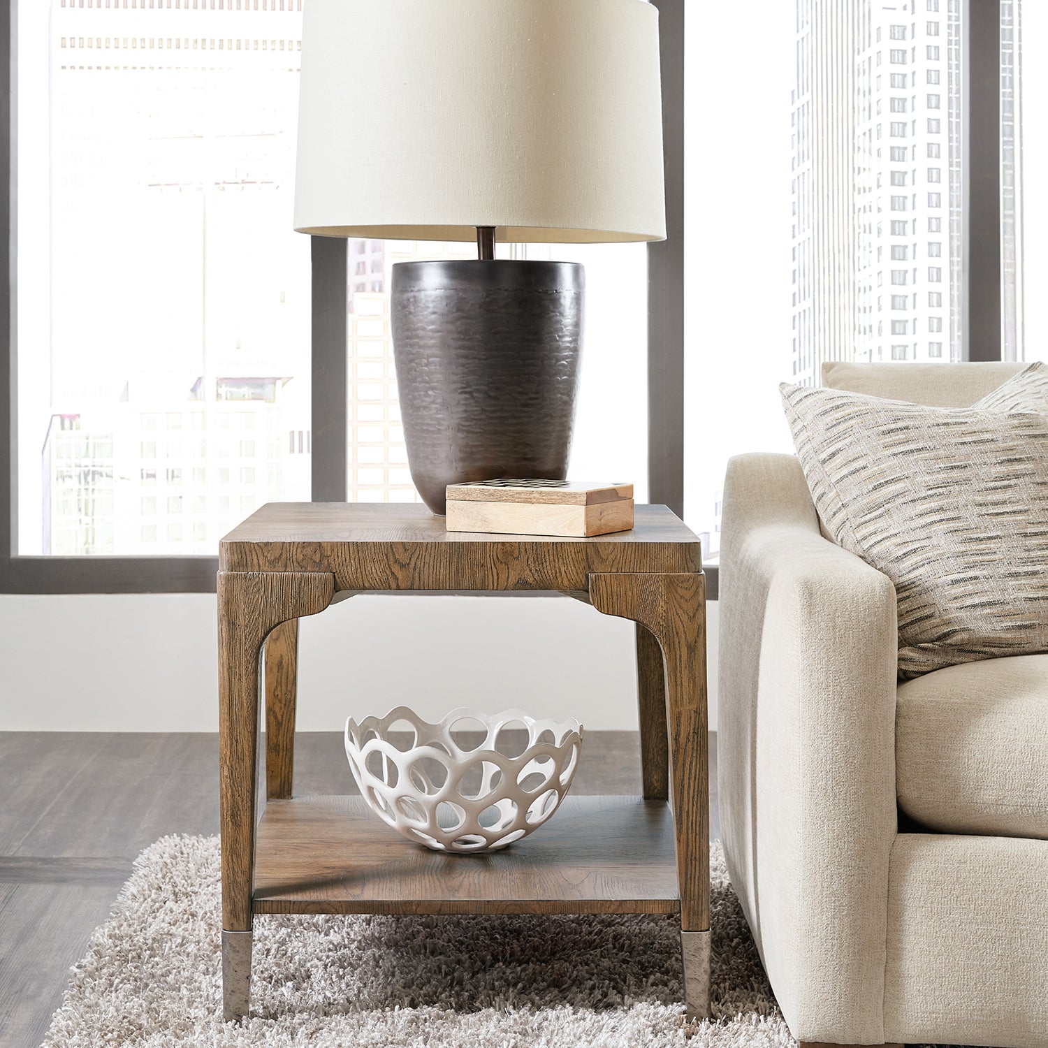 Hooker Furniture Chapman Rectangle End Table