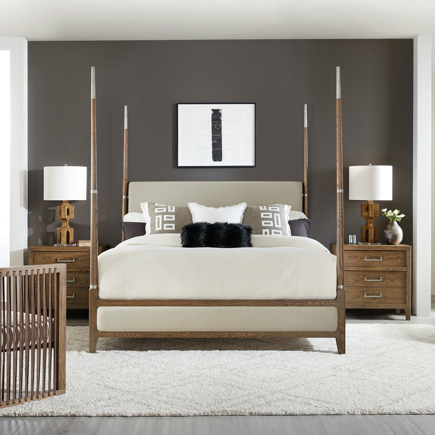 Hooker Furniture Chapman Four Poster Bed