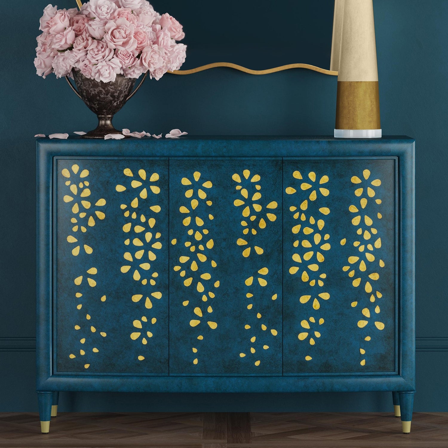 Bassett Mirror Argento Hall Cabinet