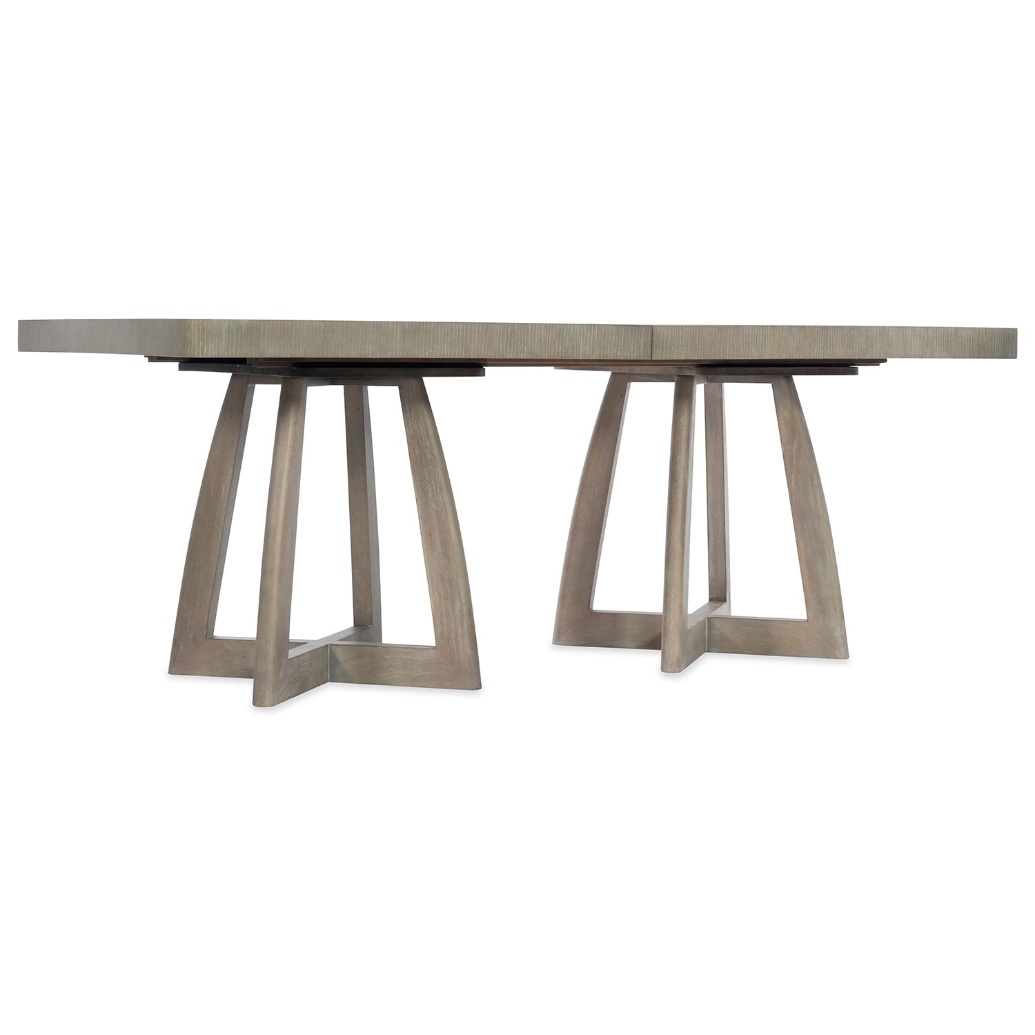 Hooker Furniture Affinity Rectangle Pedestal Dining Table