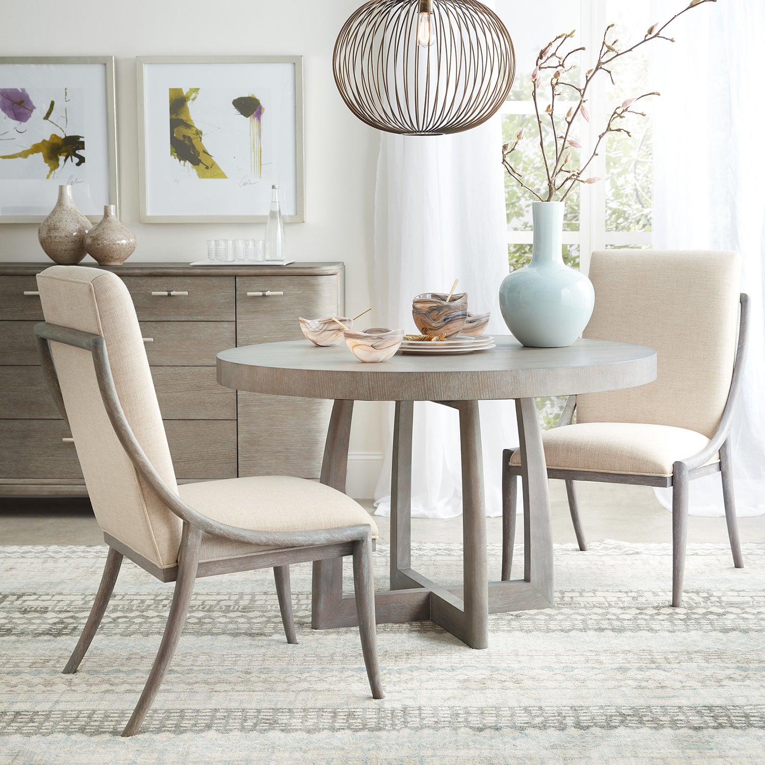 Hooker Furniture Affinity Slope Side Chair Set of 2