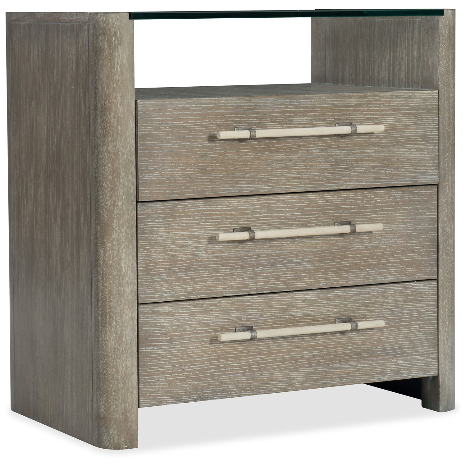 Hooker Furniture Affinity Three-Drawer Nightstand