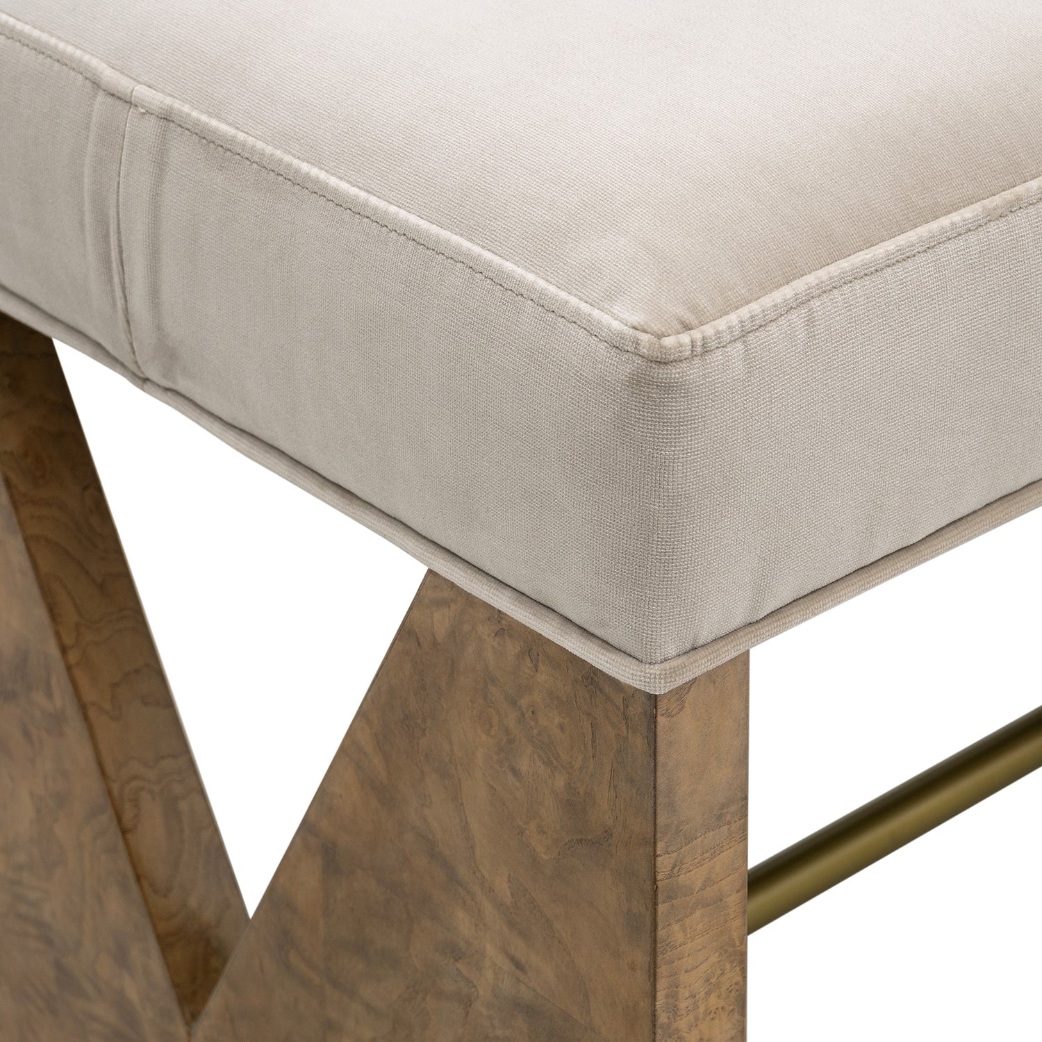 Bassett Mirror Laurent Accent Stool
