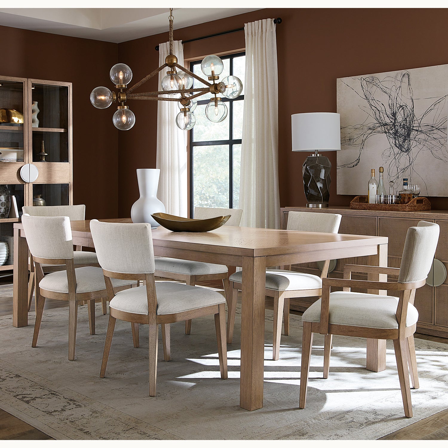 Hooker Furniture Sonnet Upholstered Dining Chair Set of 2