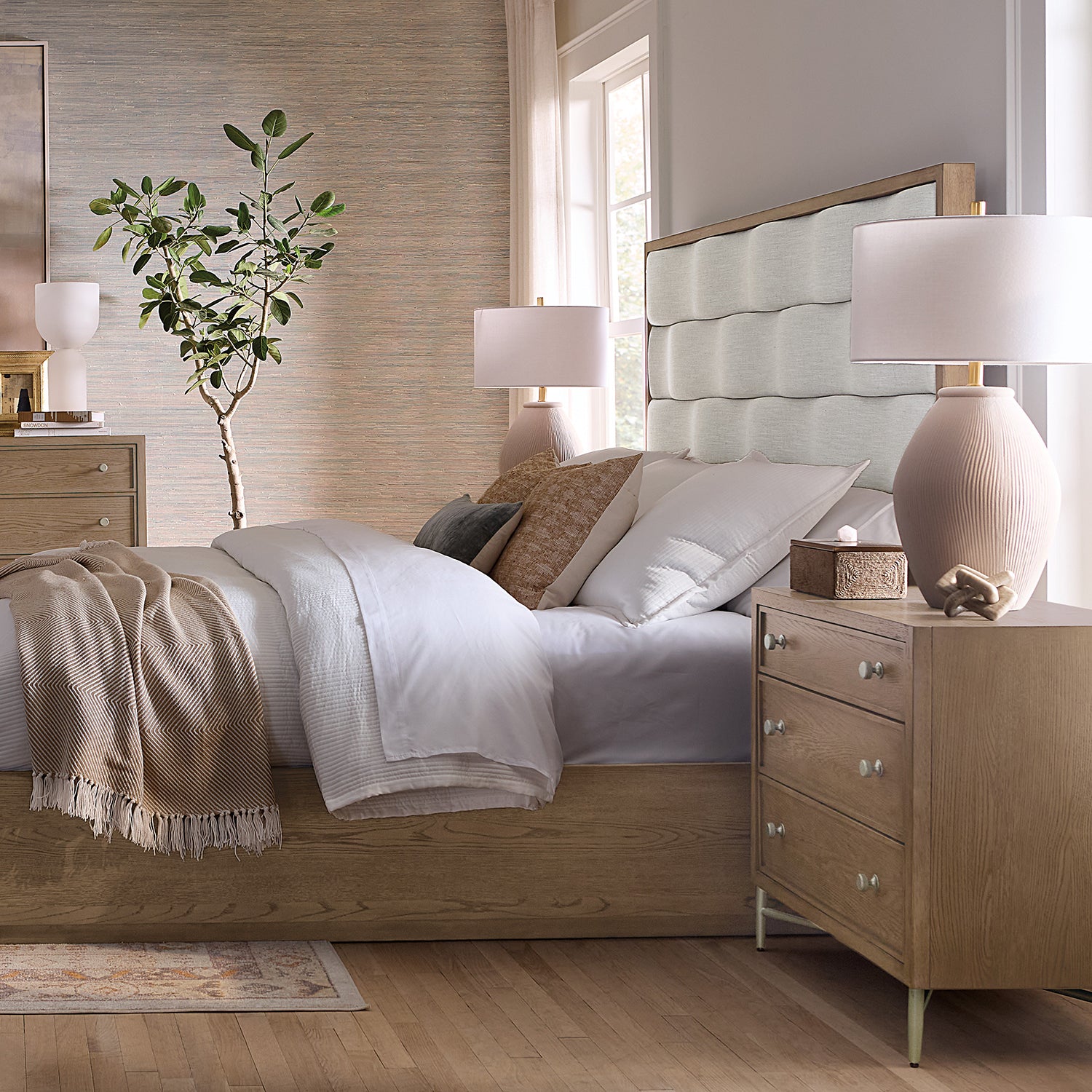 Hooker Furniture Sonnet Three-Drawer Nightstand