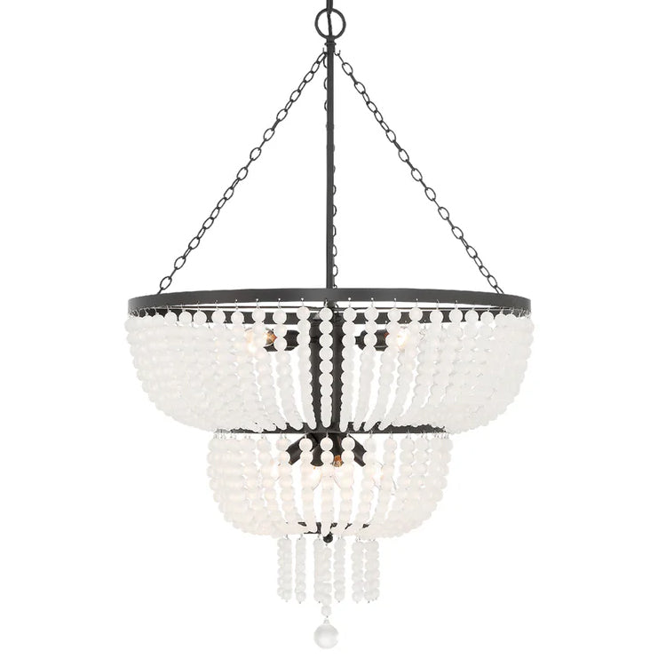 Crystorama Rylee 8-Light Two Tier Chandelier