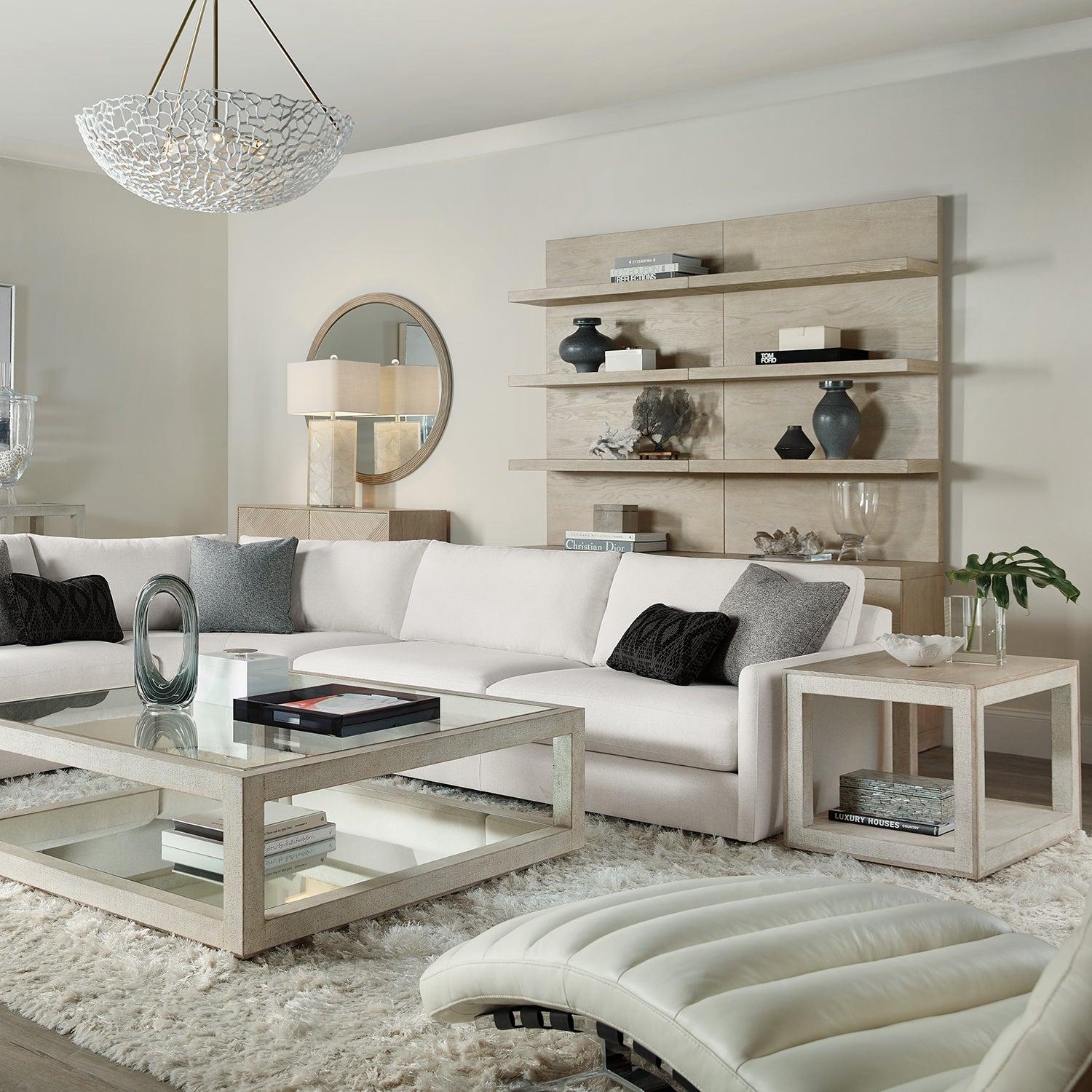 Hooker Furniture Cascade Bookcase Base and Hutch