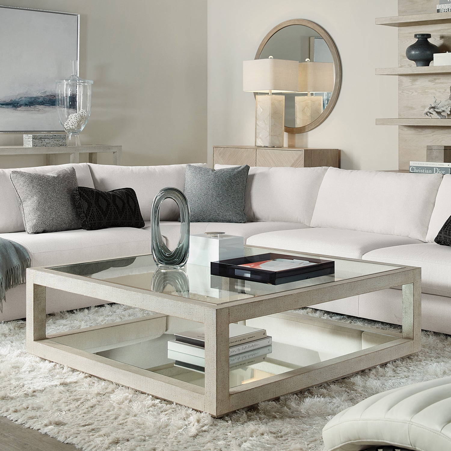 Hooker Furniture Cascade Square Cocktail Table