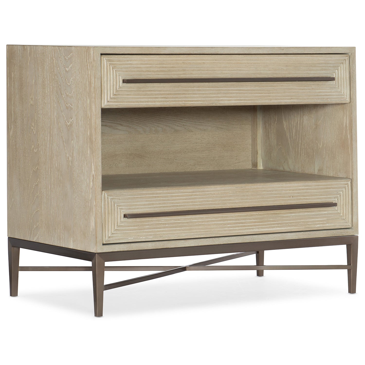 Hooker Furniture Cascade Two-Drawer Nightstand