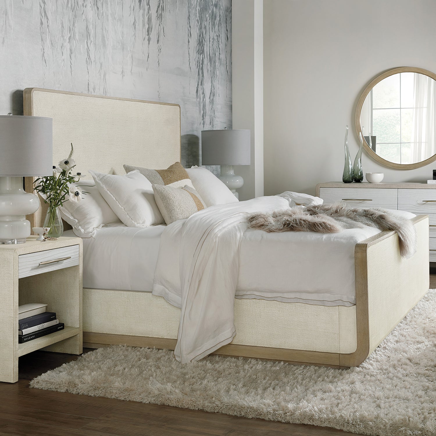 Hooker Furniture Cascade Sleigh Bed