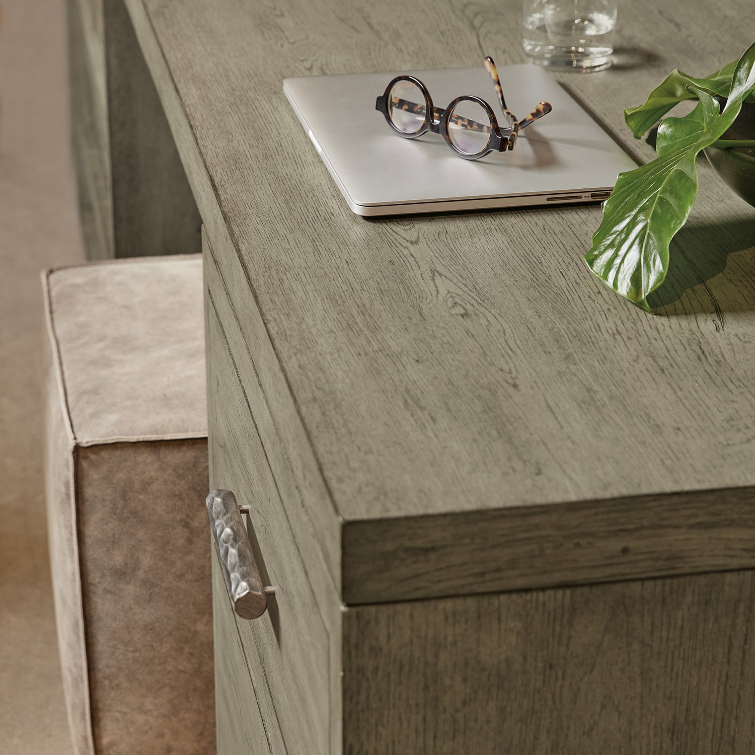 Hooker Furniture Linville Falls Desk with Two Files