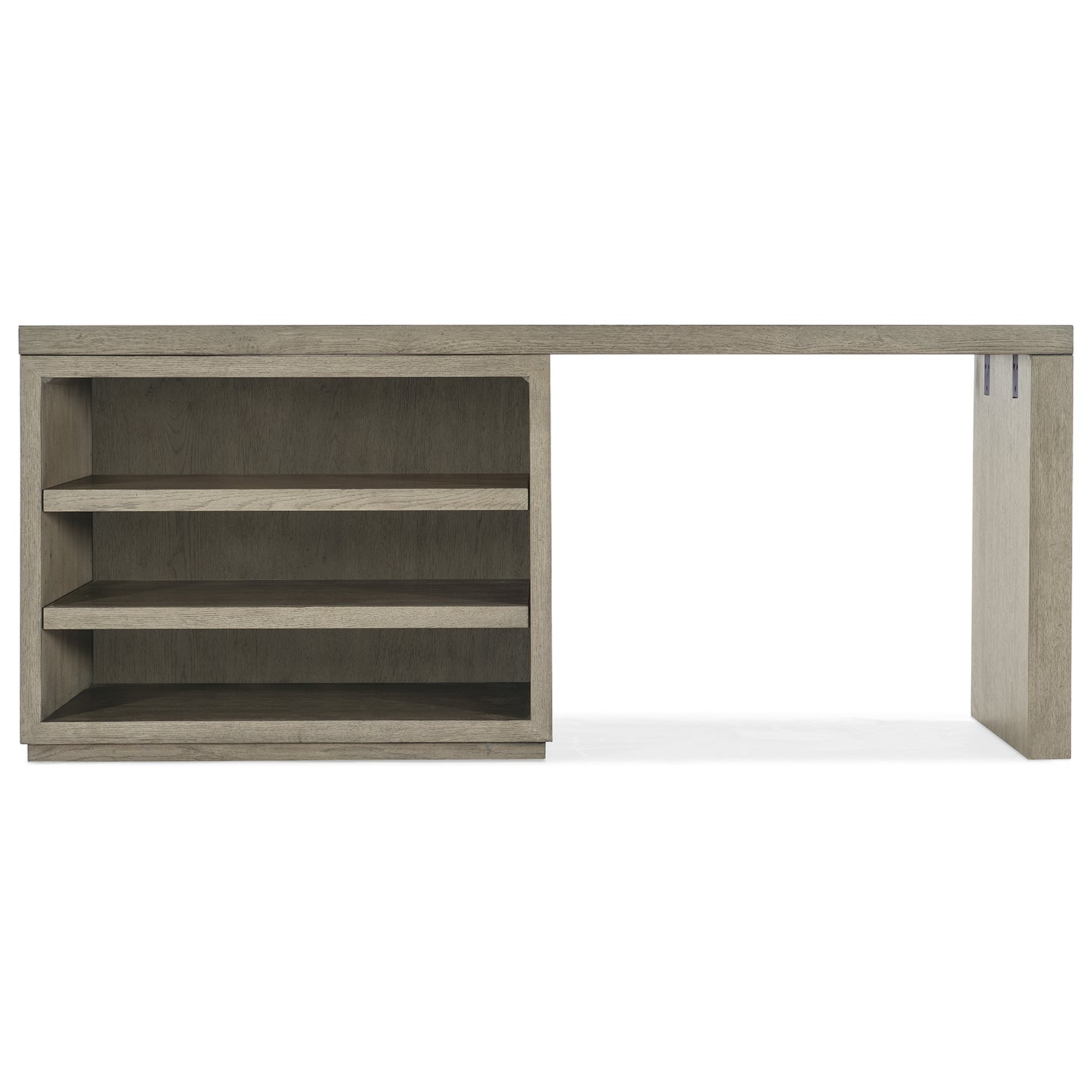 Hooker Furniture Linville Falls Desk with Open Desk Cabinet