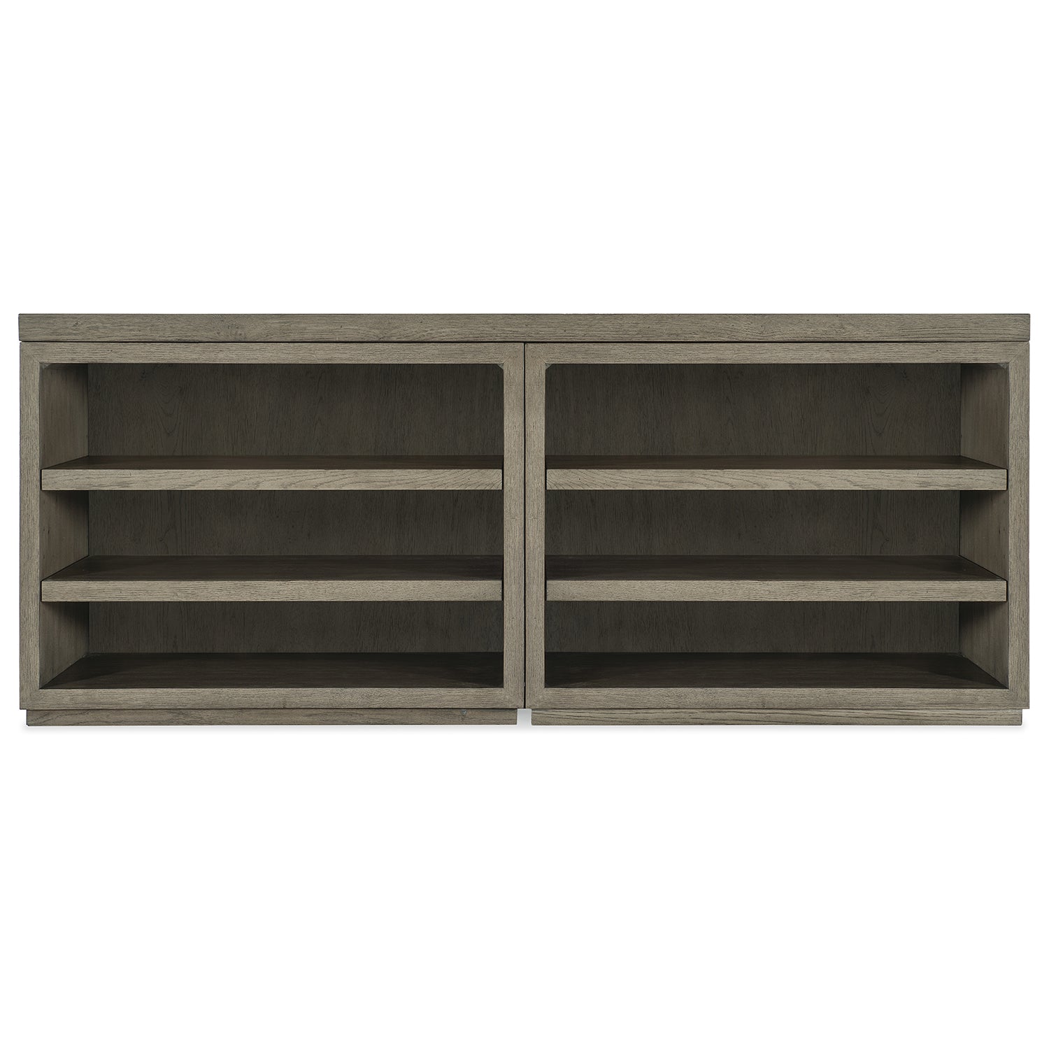 Hooker Furniture Linville Falls Credenza with Two Open Desk Cabinets