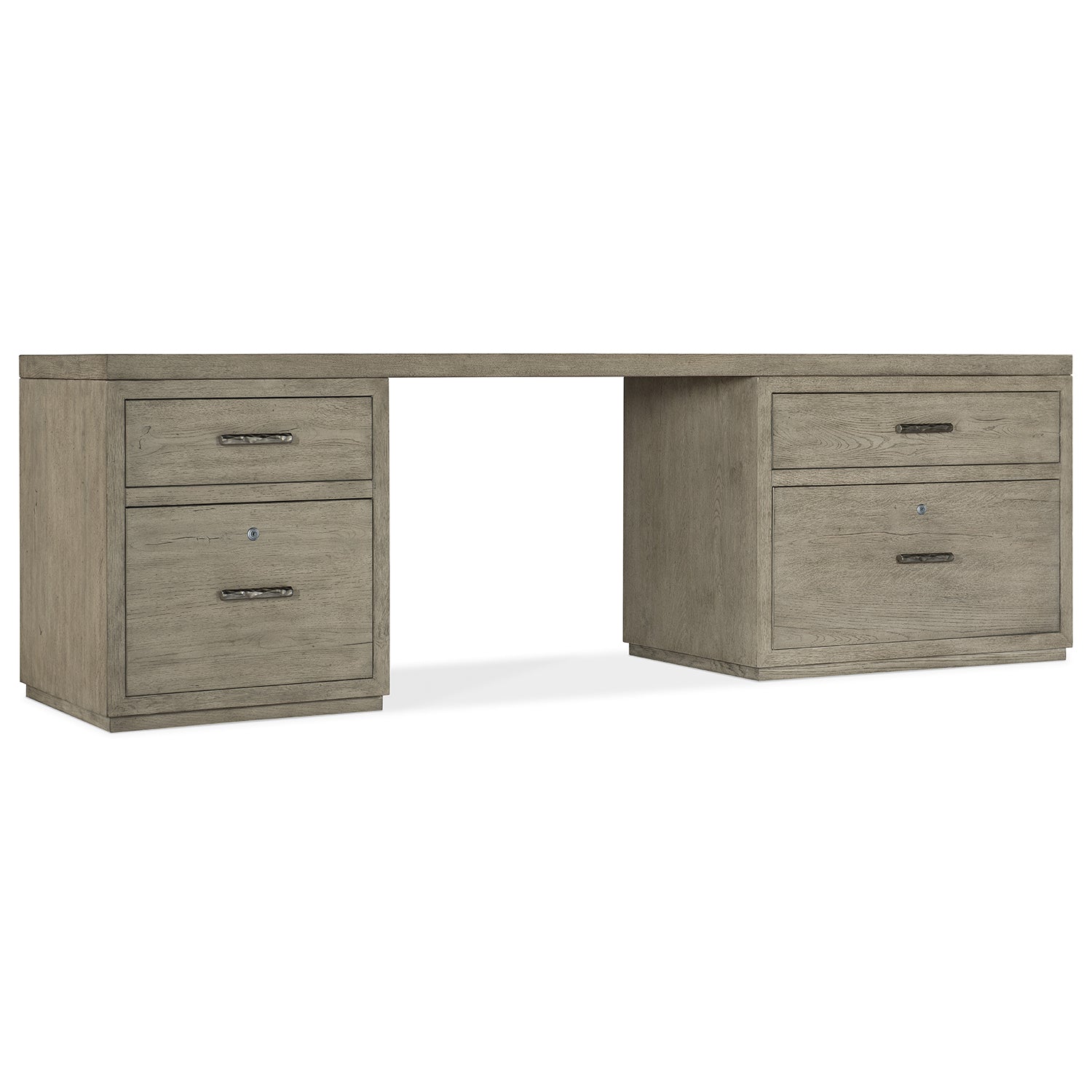 Hooker Furniture Linville Falls Desk with Small File and Lateral File