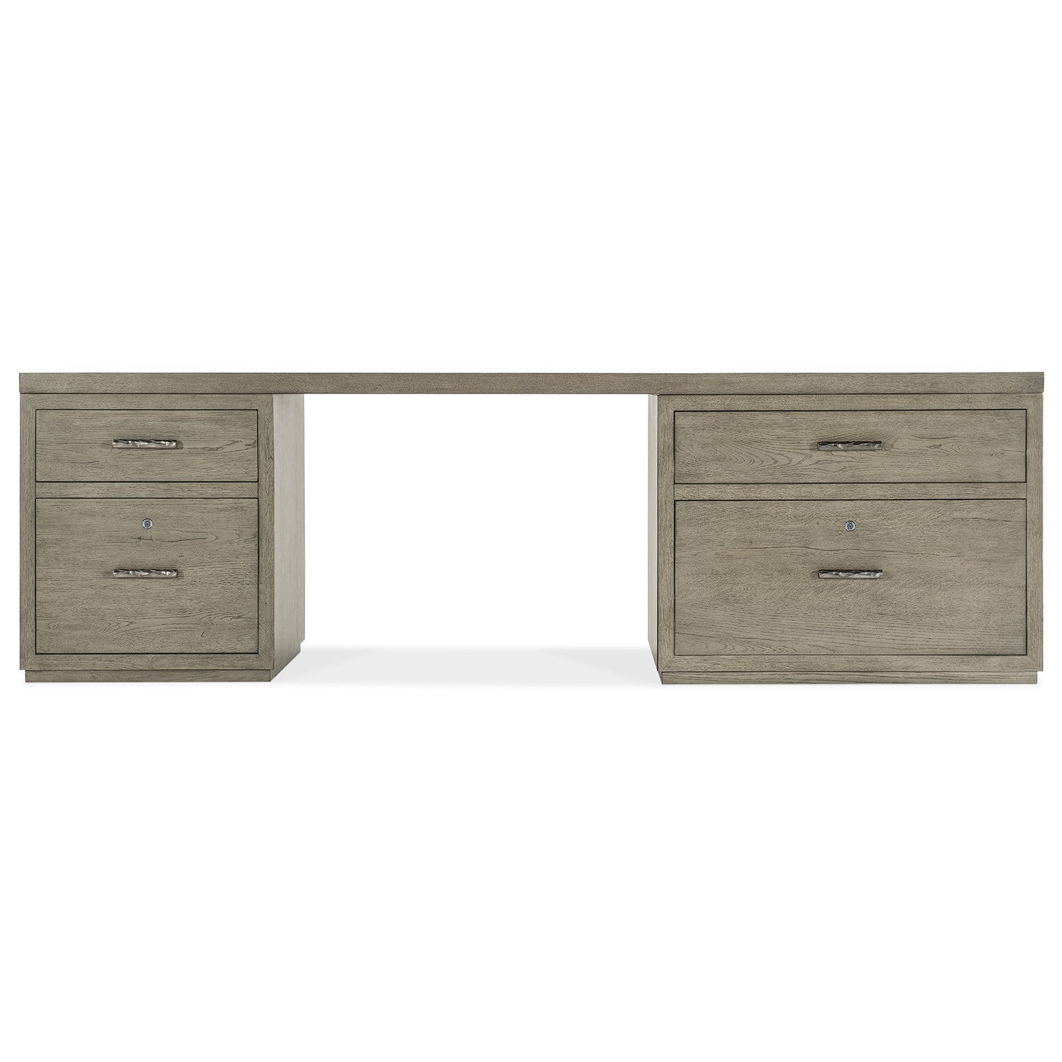 Hooker Furniture Linville Falls Desk with Small File and Lateral File