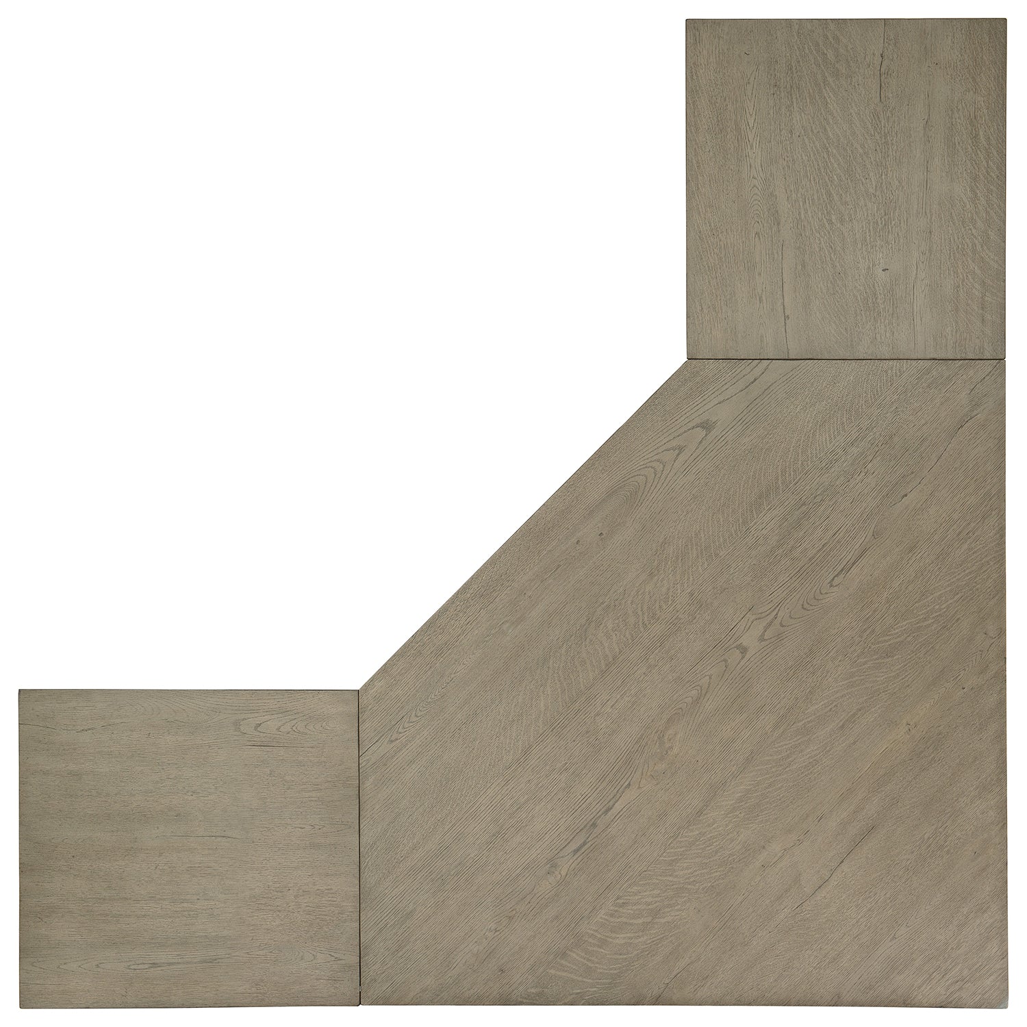 Hooker Furniture Linville Falls Corner Desk with Two Files