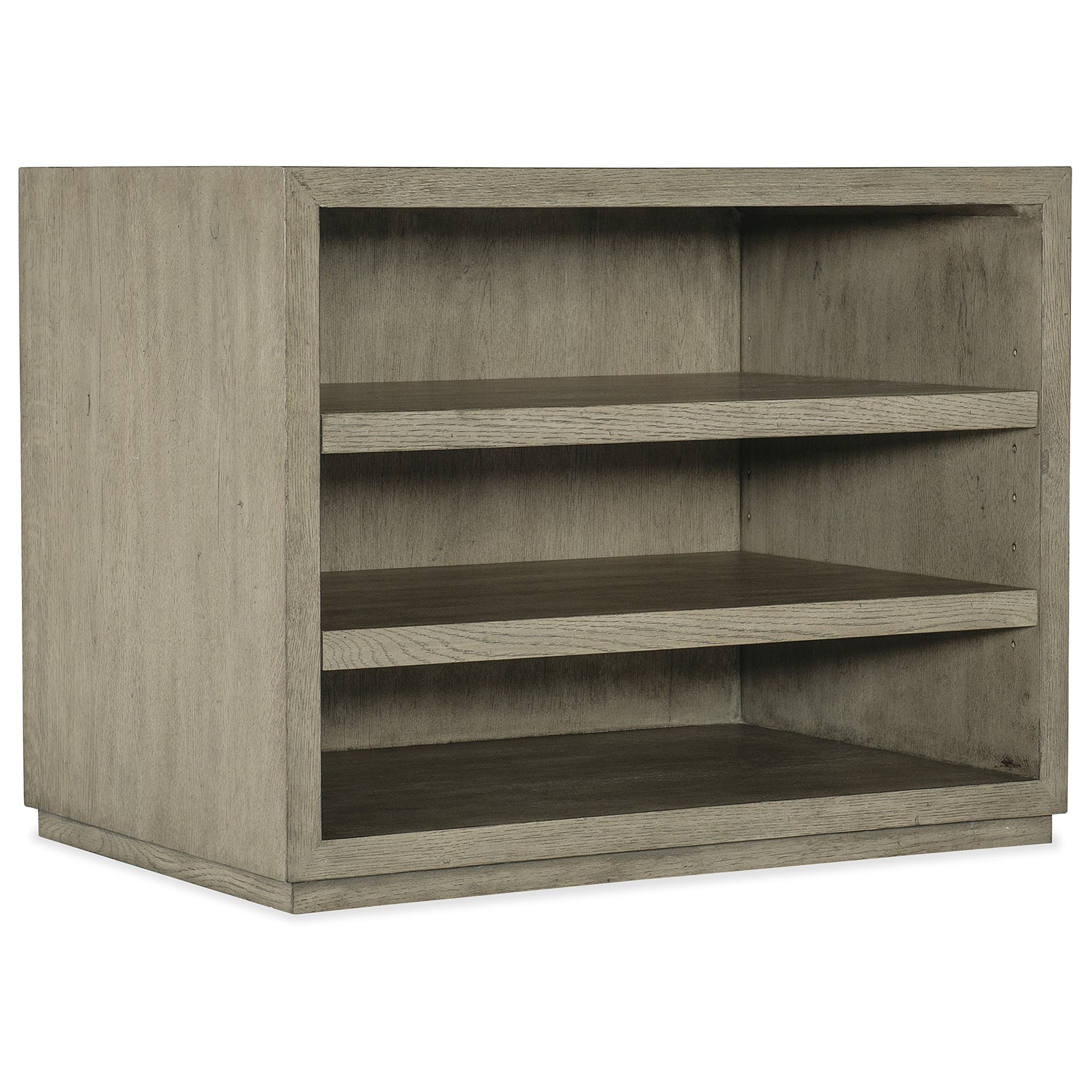 Hooker Furniture Linville Falls Corner Desk with Lateral File and Open Desk Cabinet