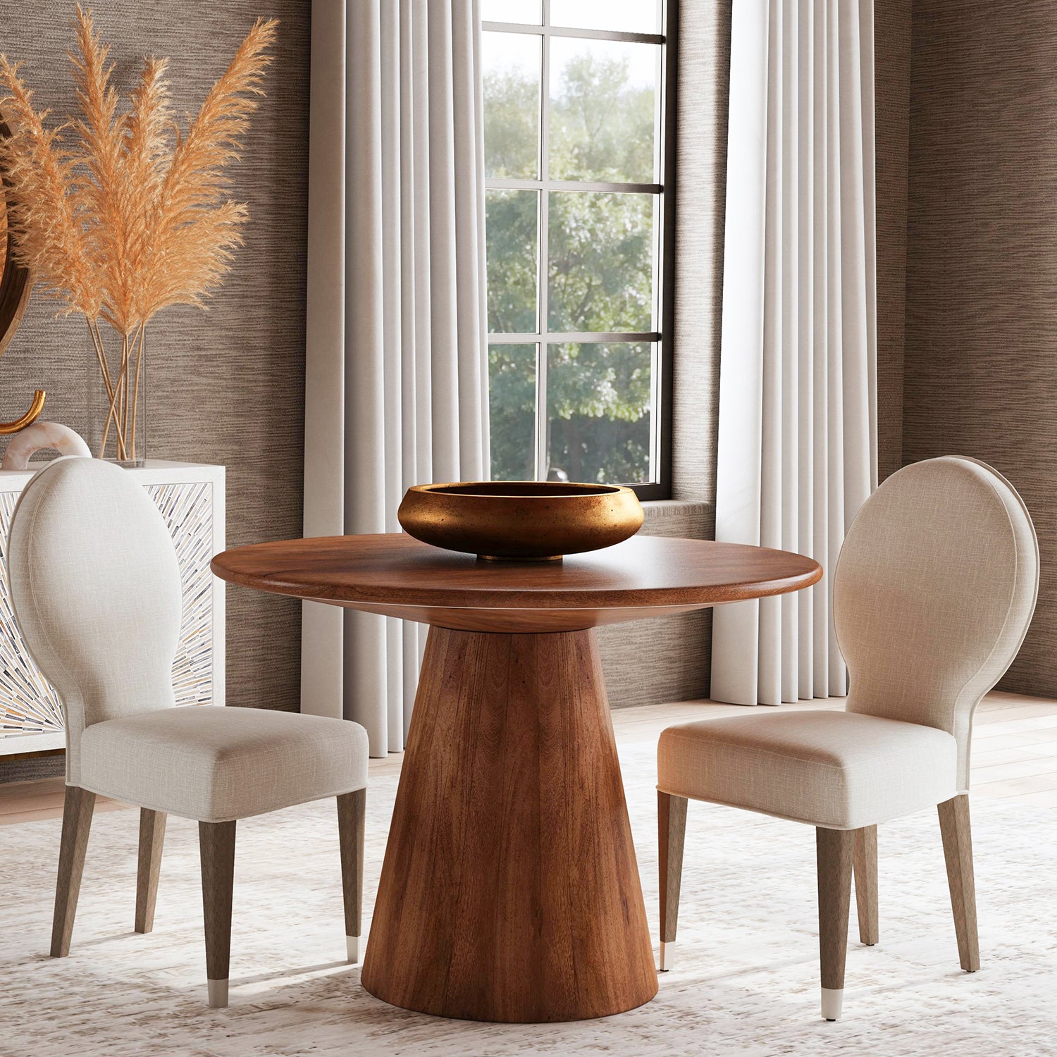 Bassett Mirror Farrah Dining Chair Set of 2