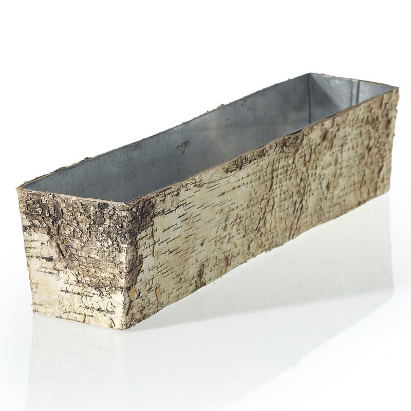 Birch with Zinc Lining Planter