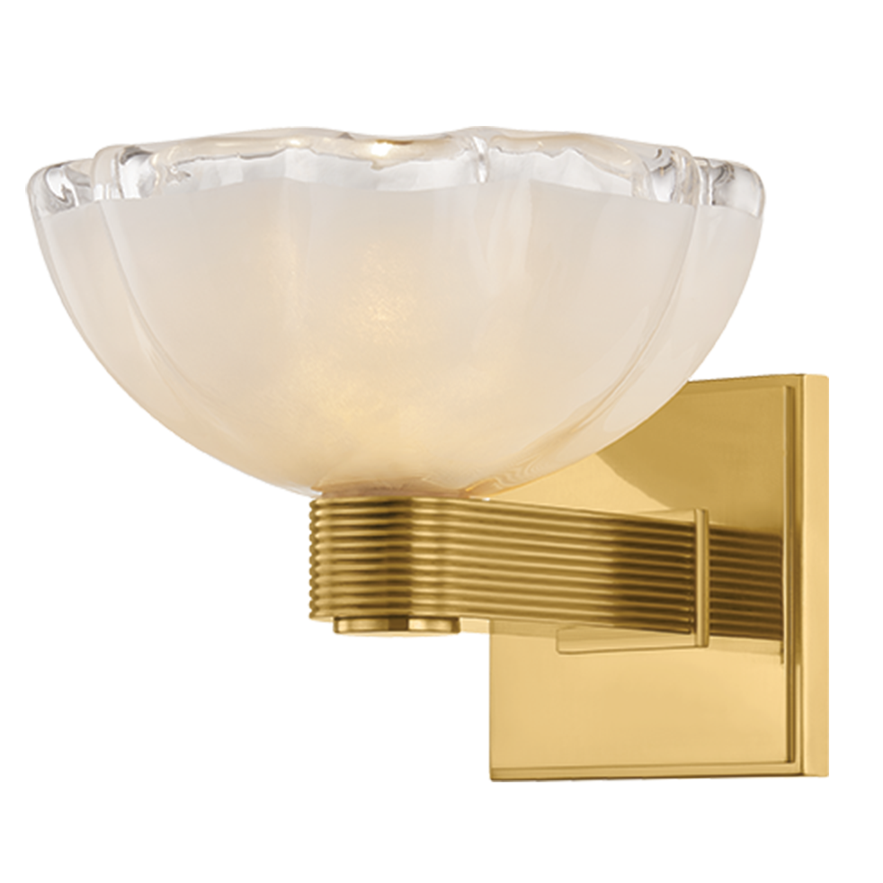 Hudson Valley Lighting Fraleigh Single Bath and Vanity Light in Polished Nickel, primary product view