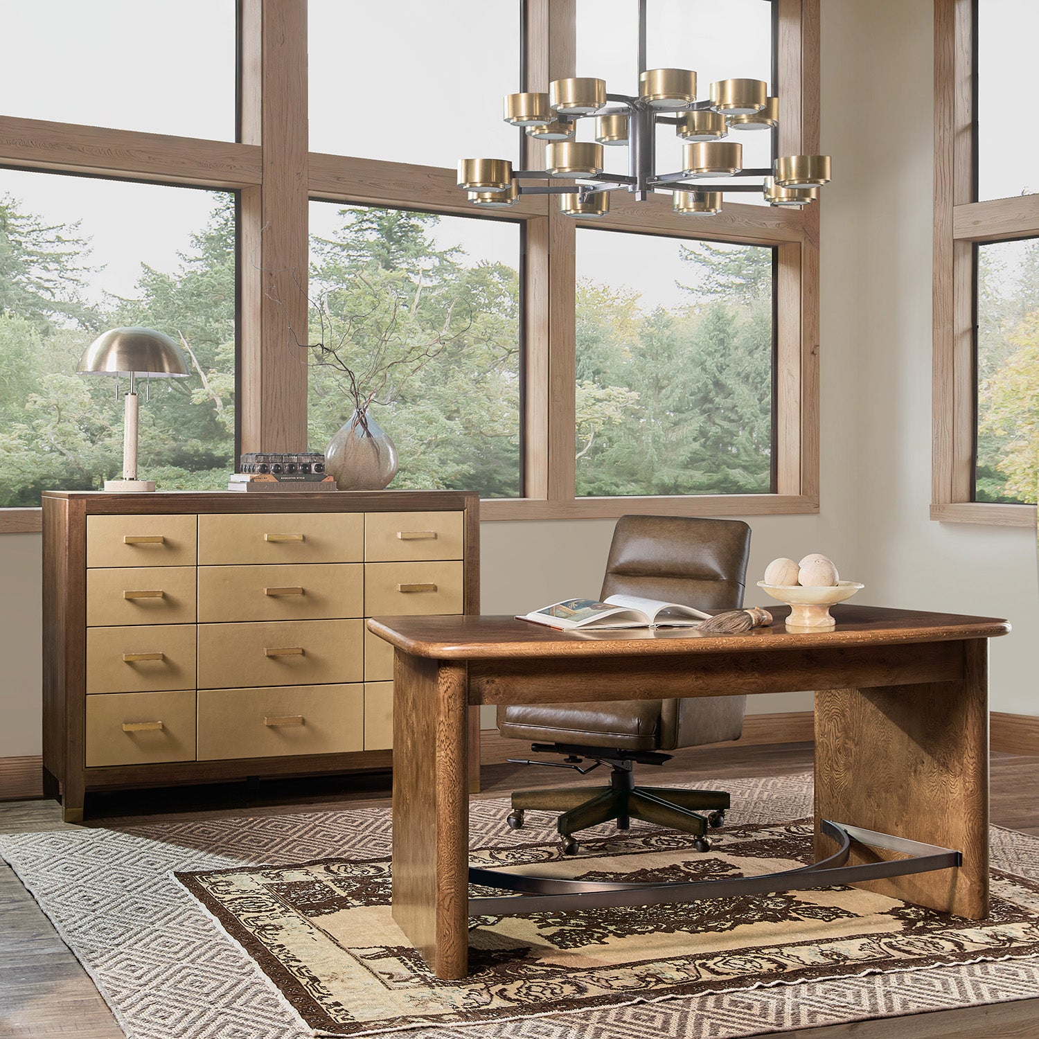 Hooker Furniture Melange Romano Writing Desk
