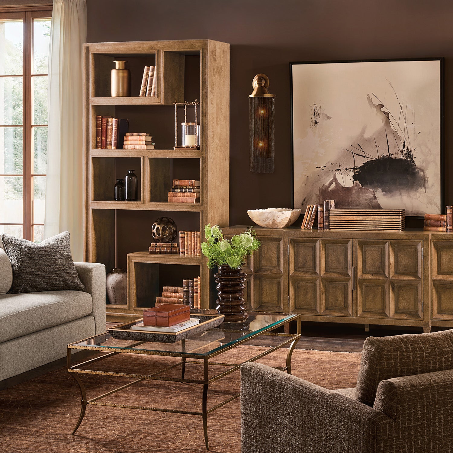 Hooker Furniture Melange Nikos Etagere
