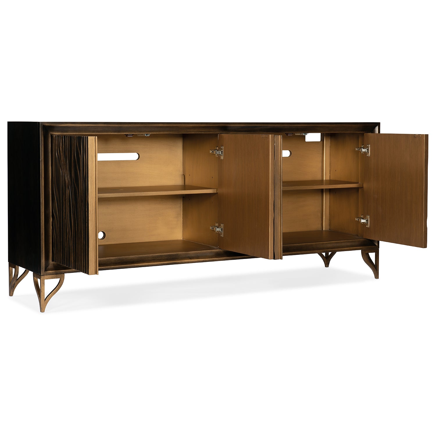 Hooker Furniture Melange Mountgomery Four Door Credenza