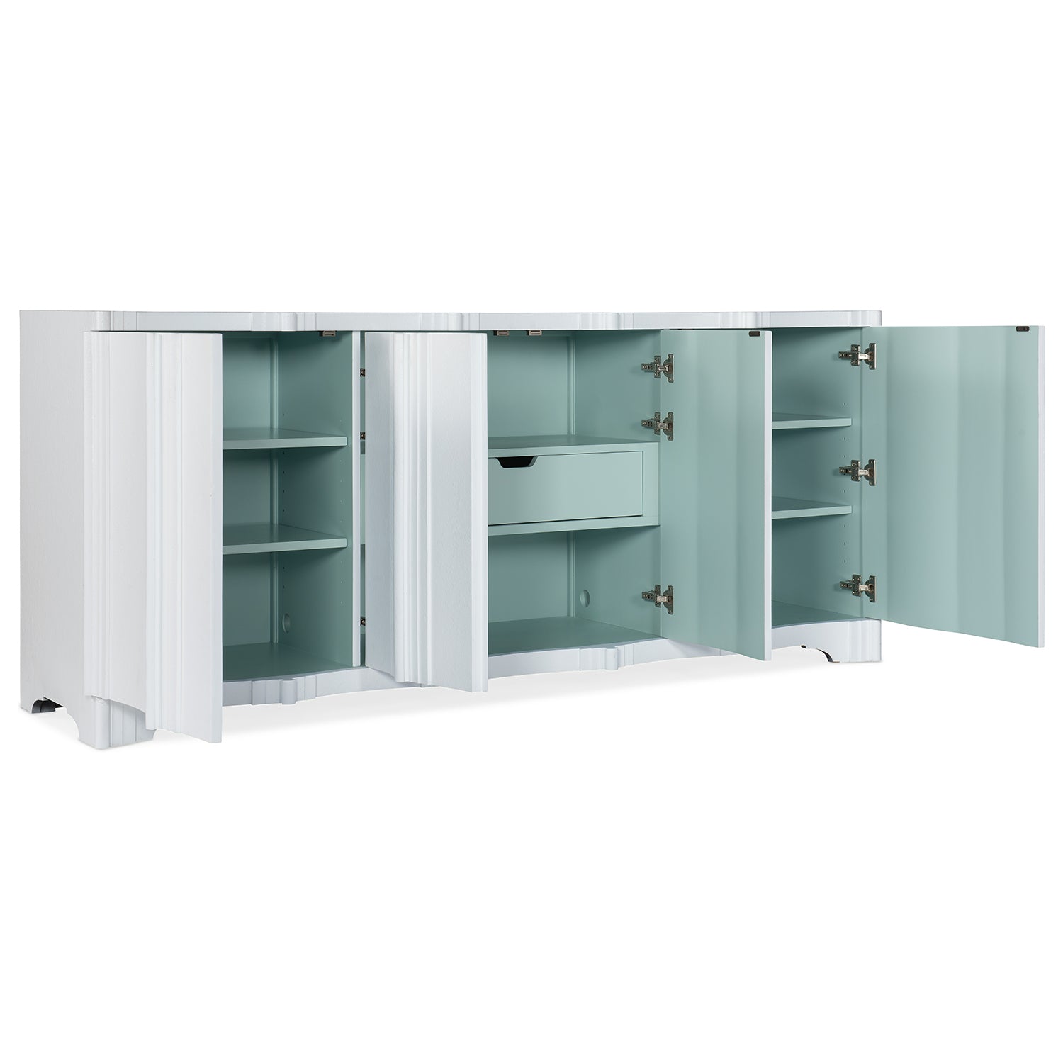 Hooker Furniture Melange Corinth Four Door Entertainment Console