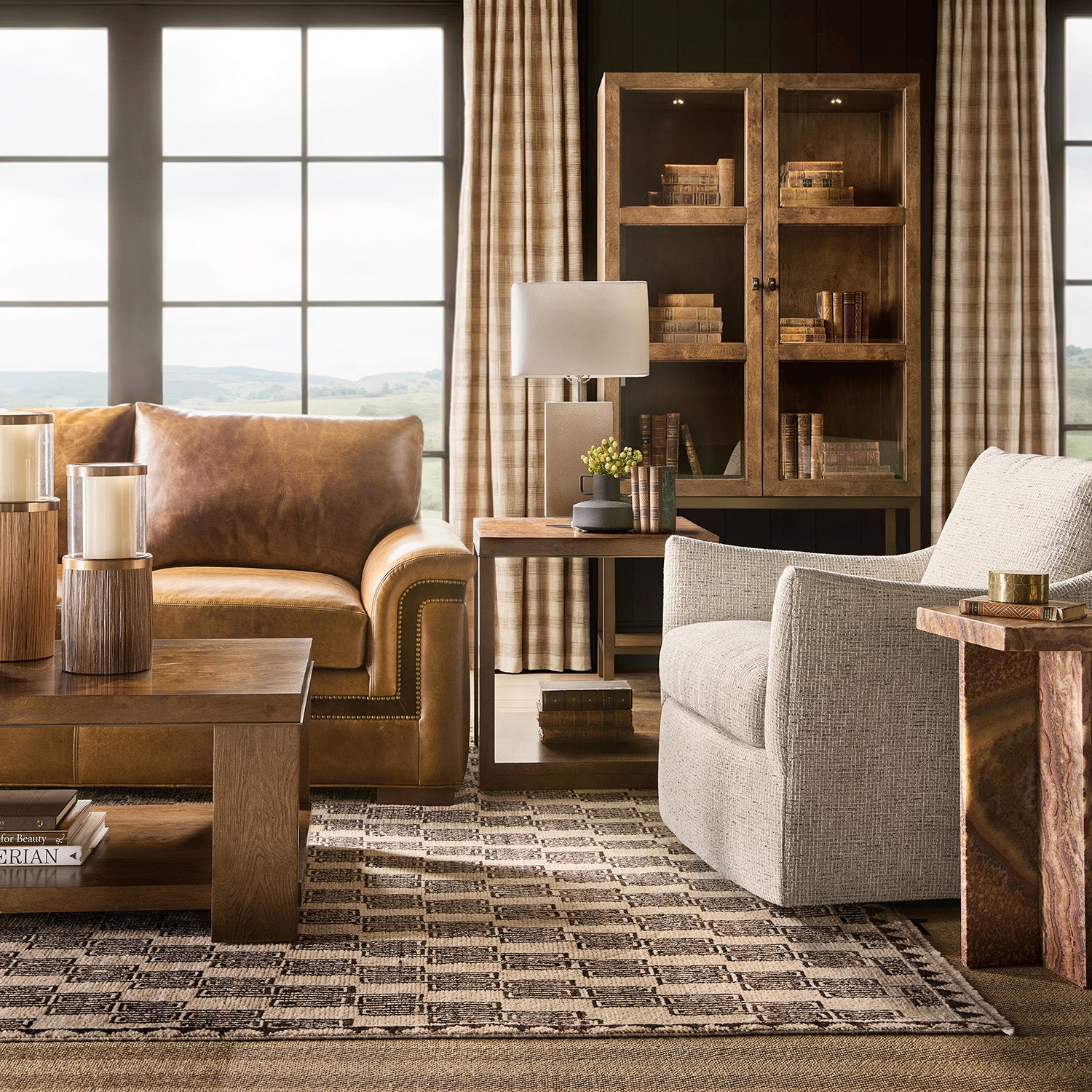 Hooker Furniture Melange Denys Spot Table