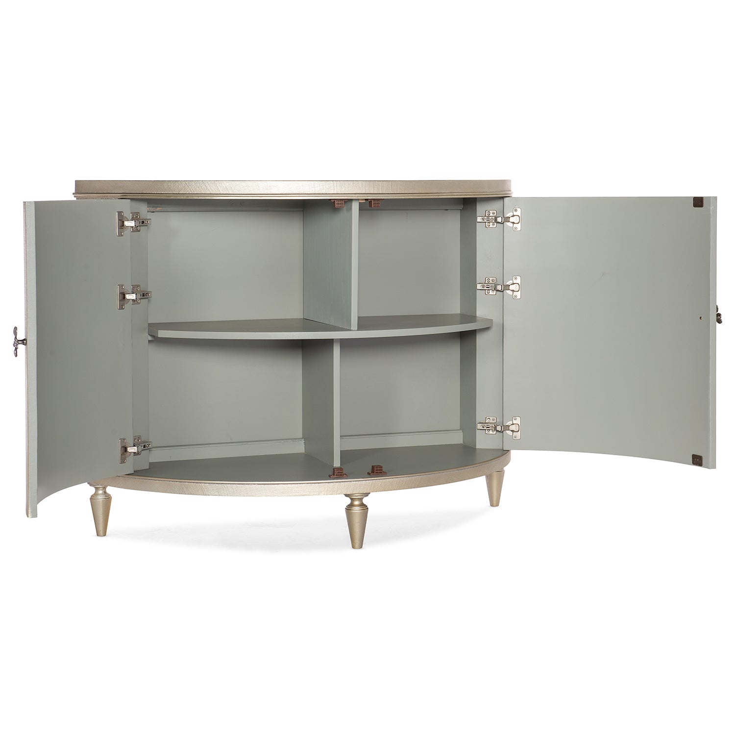 Hooker Furniture Melange Marguerite Two Door Demilune Chest