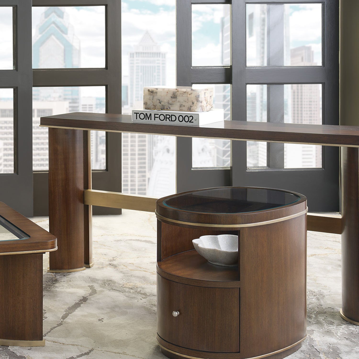 Hooker Furniture Melange Contours Console