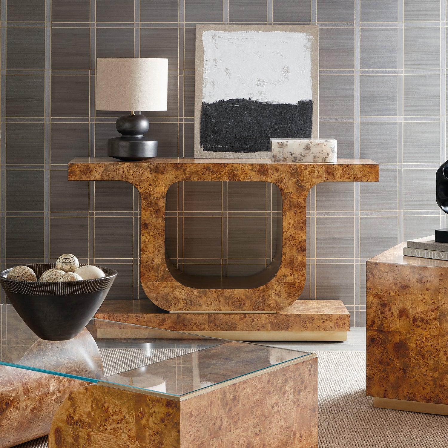 Hooker Furniture Melange Burlesque Console Table