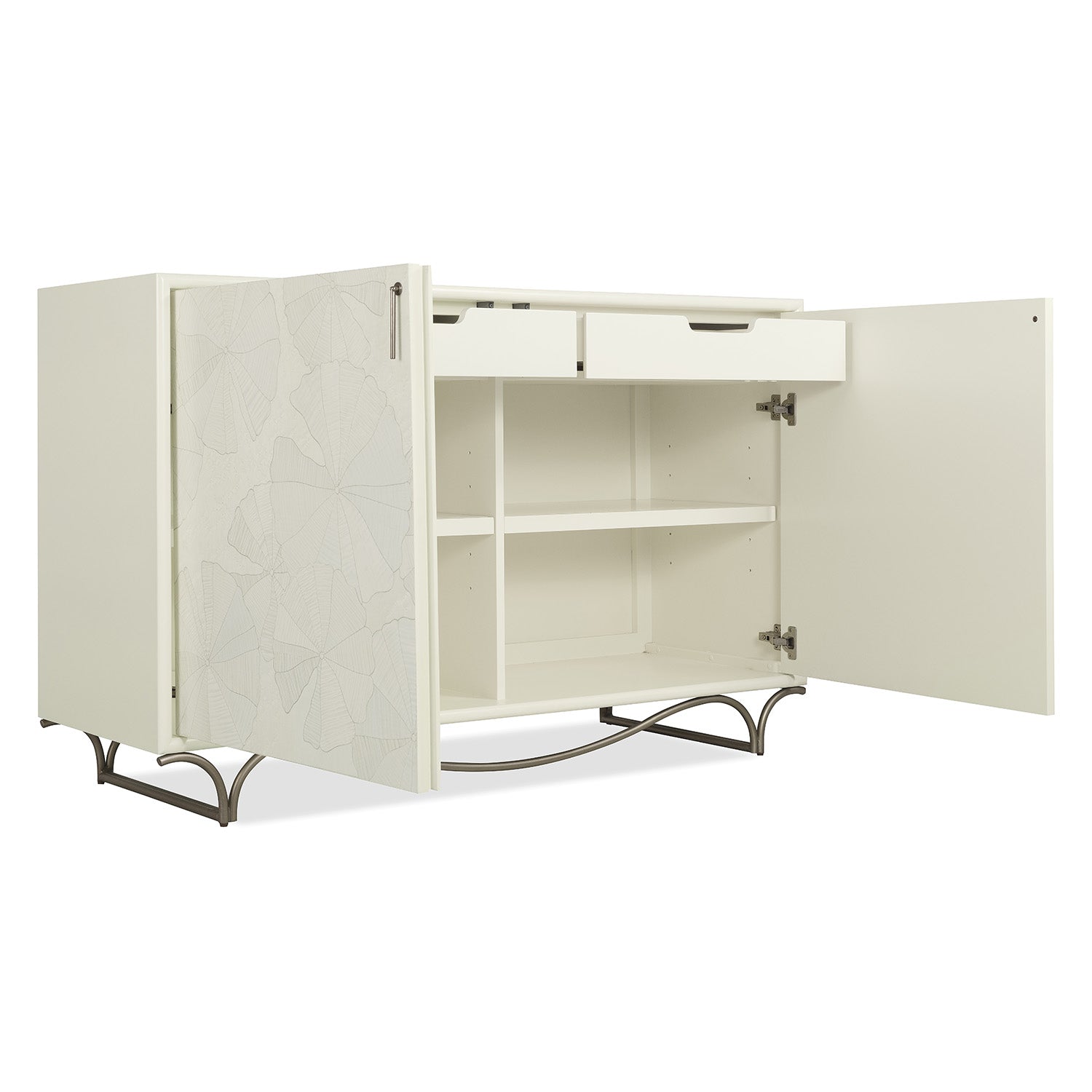 Hooker Furniture Melange White Lotus Hall Chest