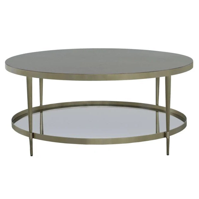 Fairfield Chair x Libby Langdon Marlowe Tiered Round Cocktail Table