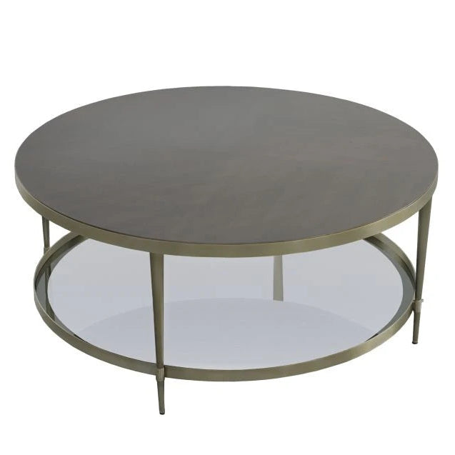 Fairfield Chair x Libby Langdon Marlowe Tiered Round Cocktail Table