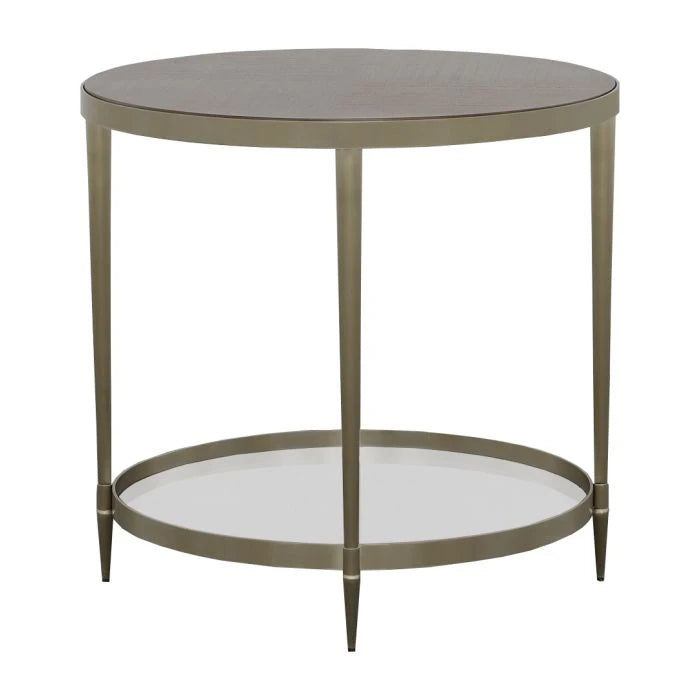 Fairfield Chair x Libby Langdon Marlowe Tiered Round End Table