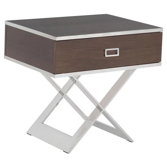 Fairfield Chair x Libby Langdon Carlson Smoked Stone End Table
